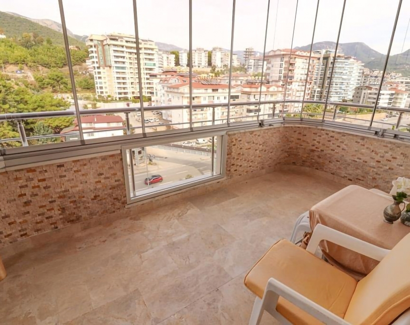 Stunning Sea and Mountain View 2+1 Apartment in Alanya - Cikcilli