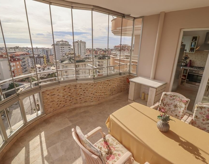 Stunning Sea and Mountain View 2+1 Apartment in Alanya - Cikcilli