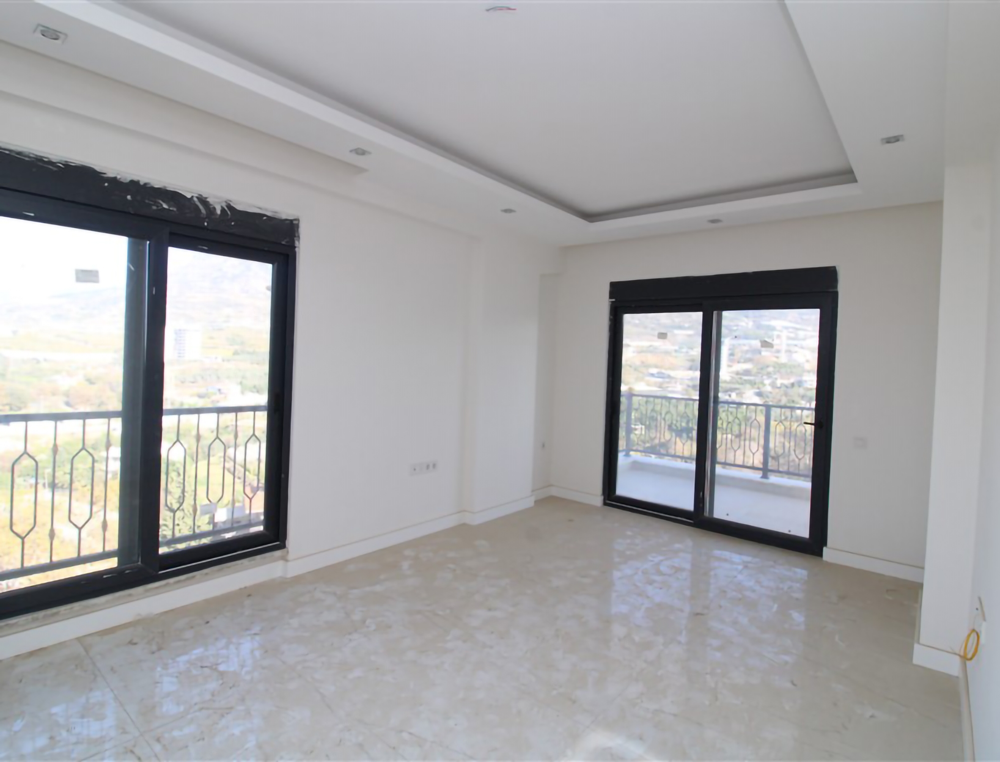 Luxuriöse 1+1 Wohnung mit Bergblick in Mahmutlar