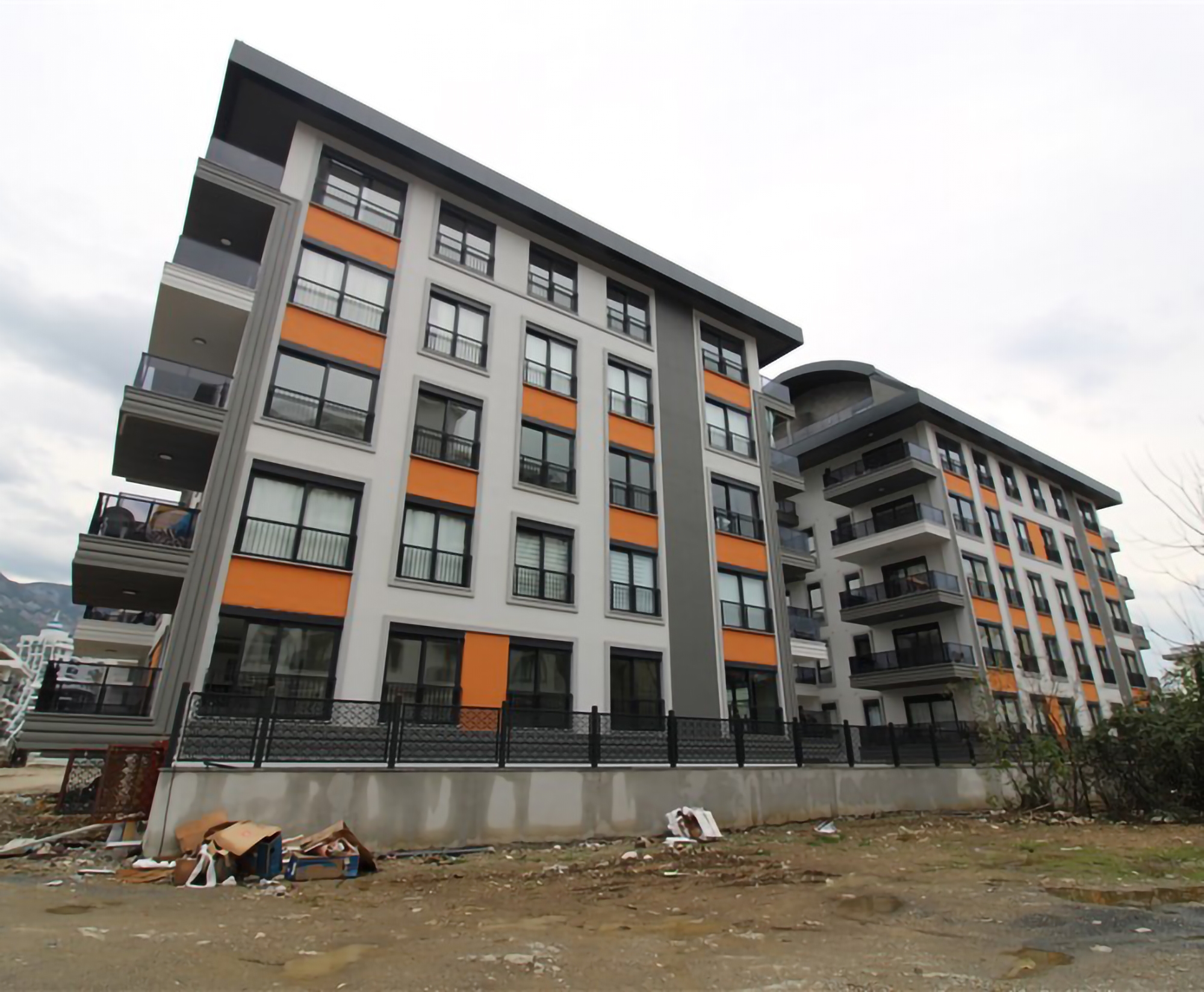 Luxuriöses 2+1 Apartment mit Bergblick, Alanya - Mahmutlar