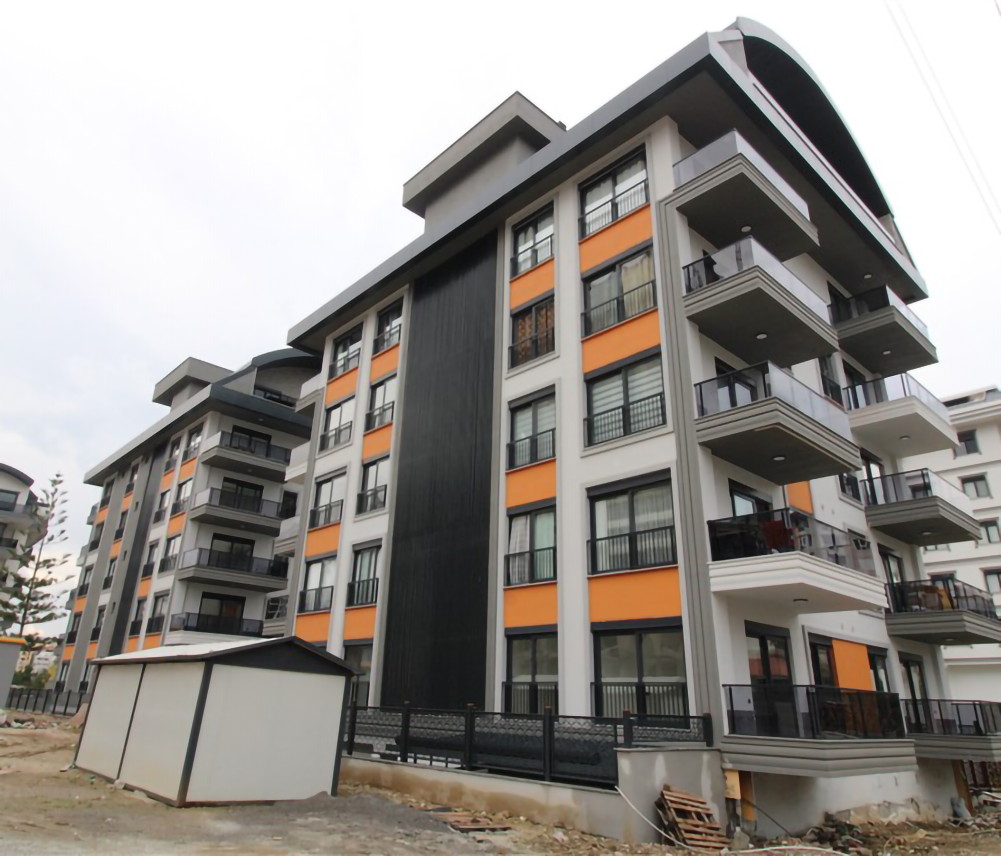 Luxuriöses 2+1 Apartment mit Bergblick, Alanya - Mahmutlar