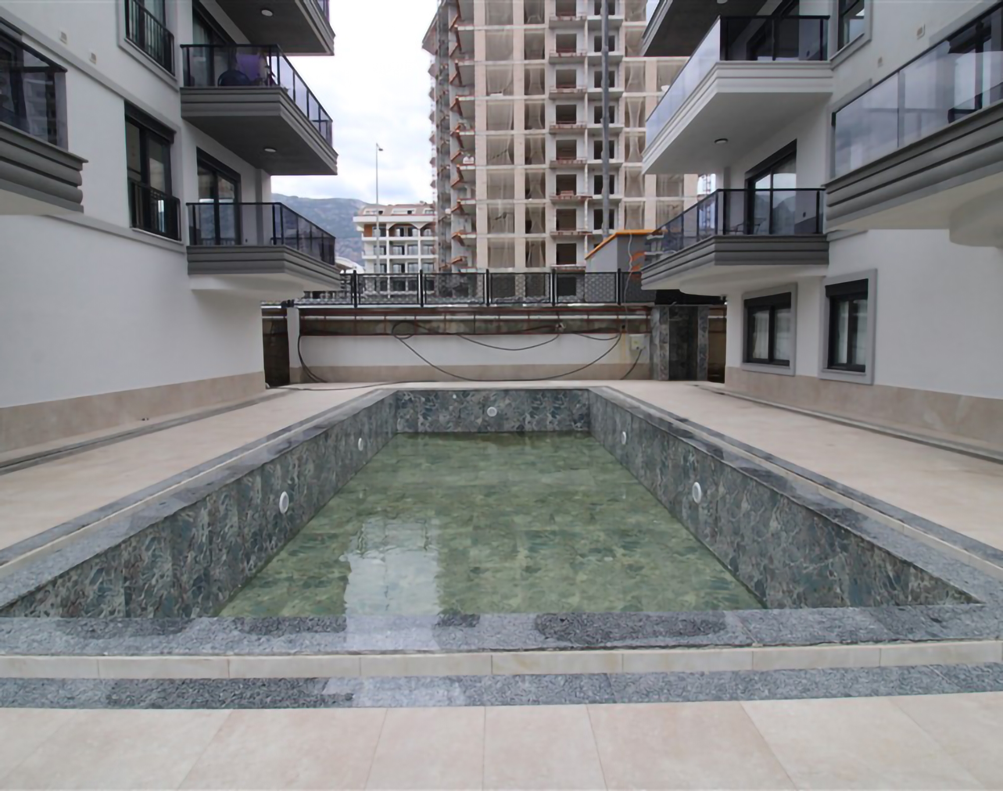 Luxuriöses 2+1 Apartment mit Bergblick, Alanya - Mahmutlar