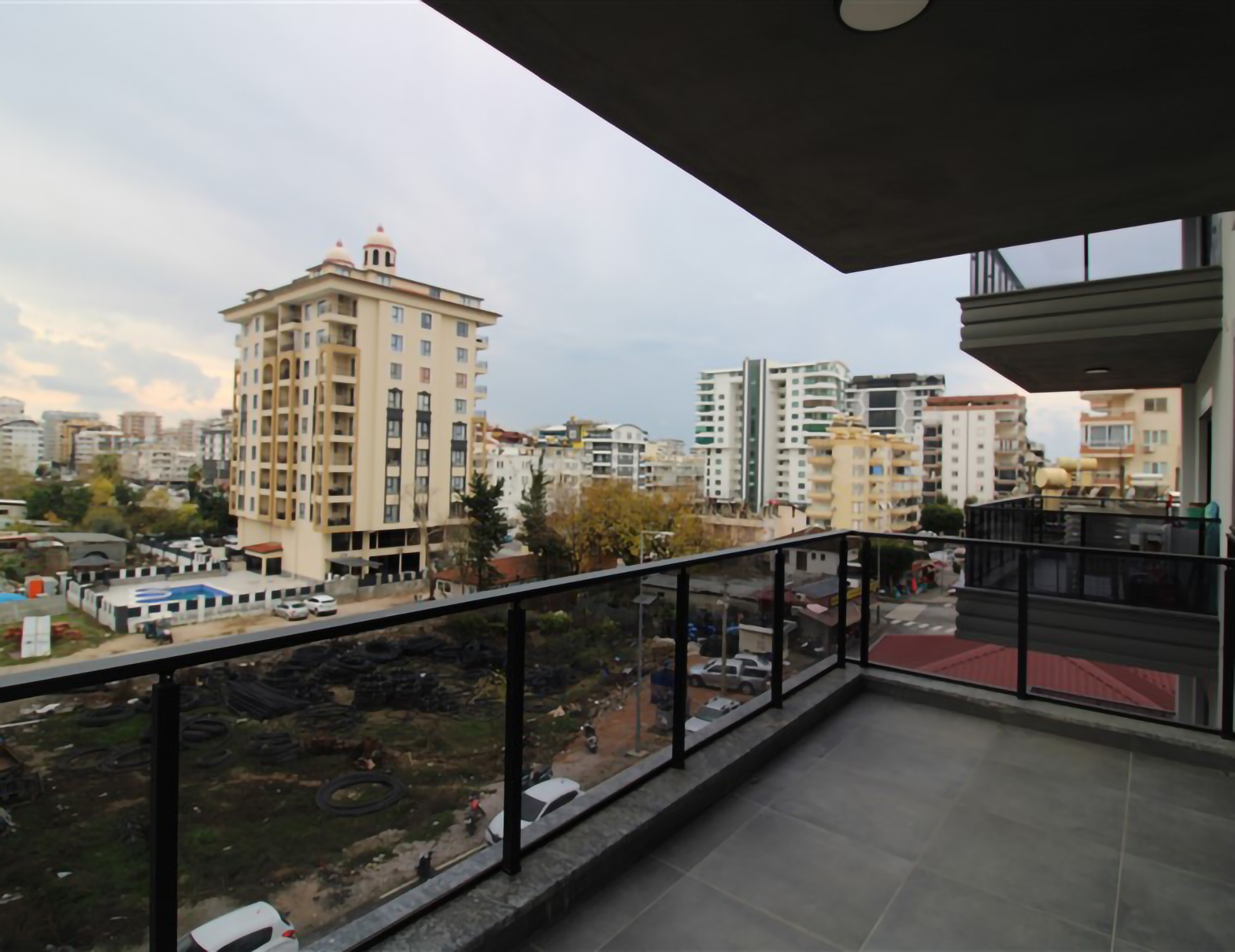 Luxuriöses 2+1 Apartment mit Bergblick, Alanya - Mahmutlar