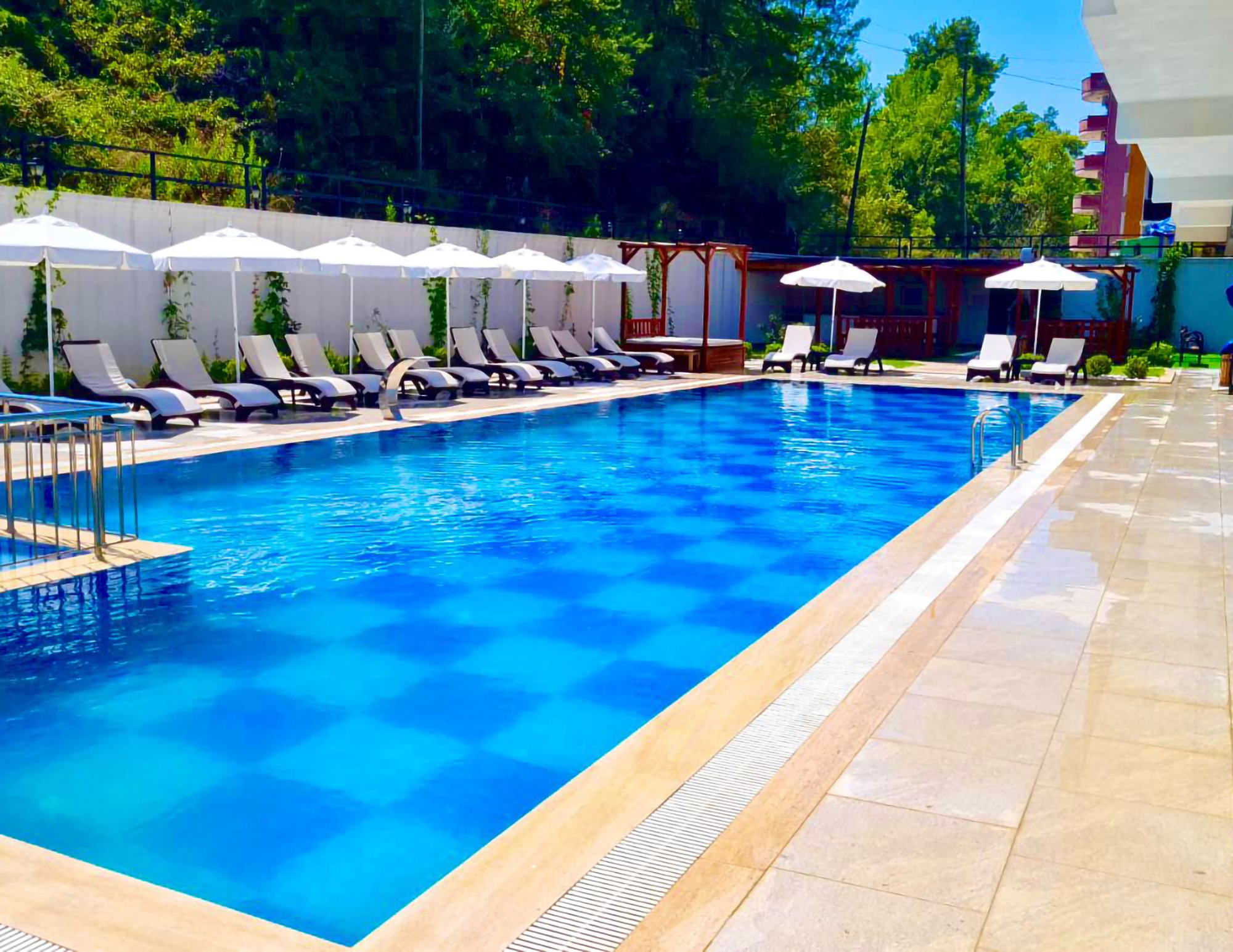 Luxuriöses 1+1 Apartment mit Bergblick, Alanya - Avsallar