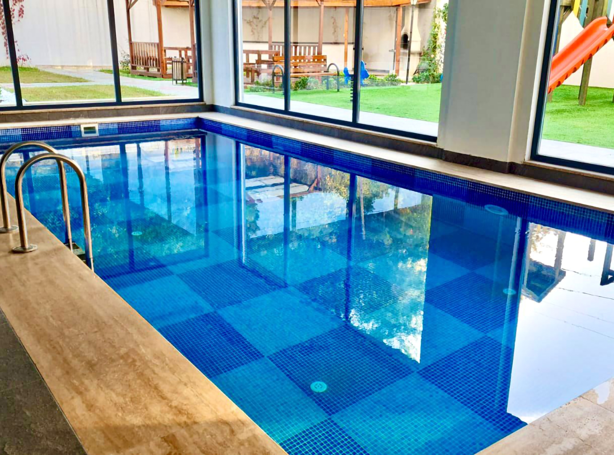 Luxuriöses 1+1 Apartment mit Bergblick, Alanya - Avsallar