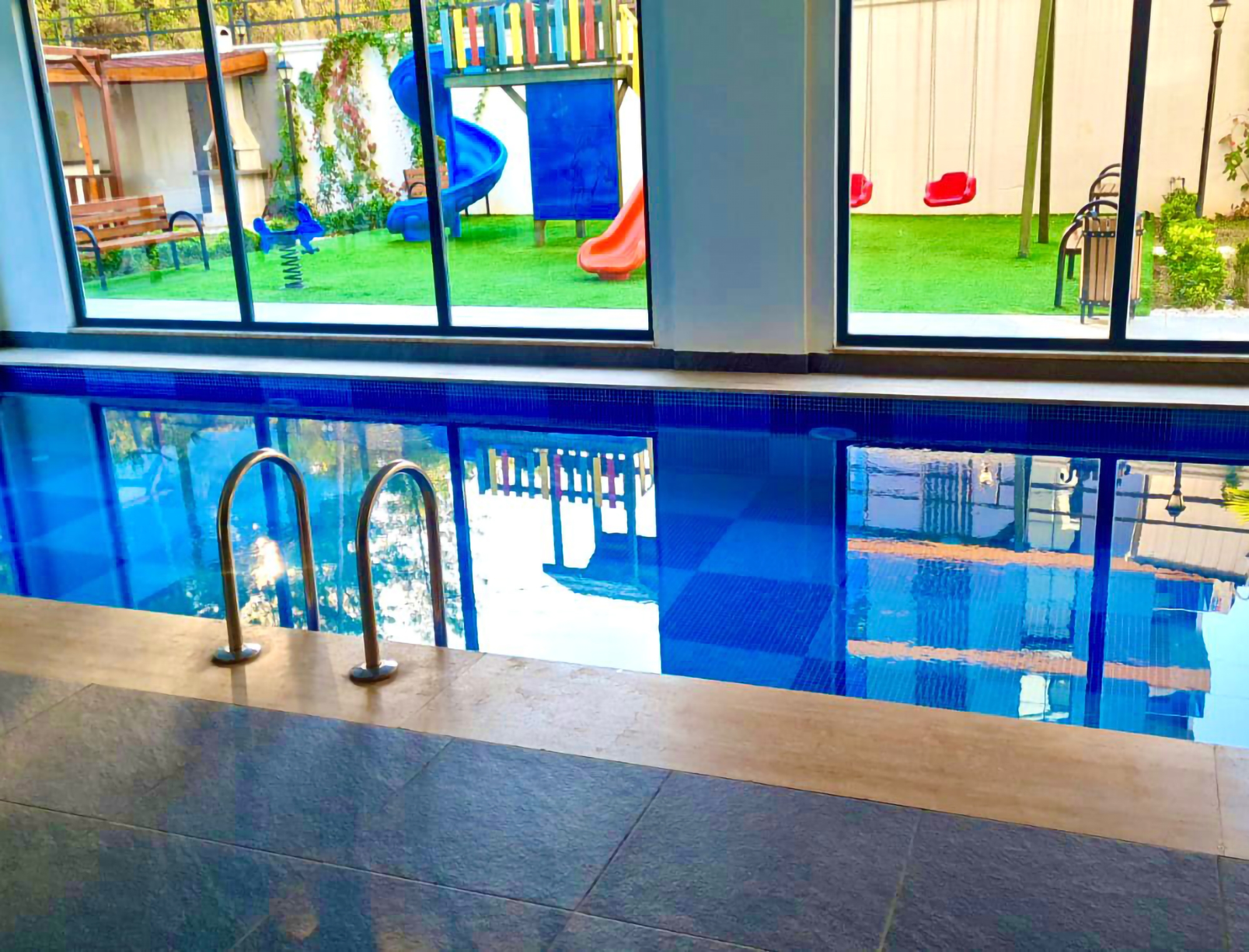Luxuriöses 1+1 Apartment mit Bergblick, Alanya - Avsallar
