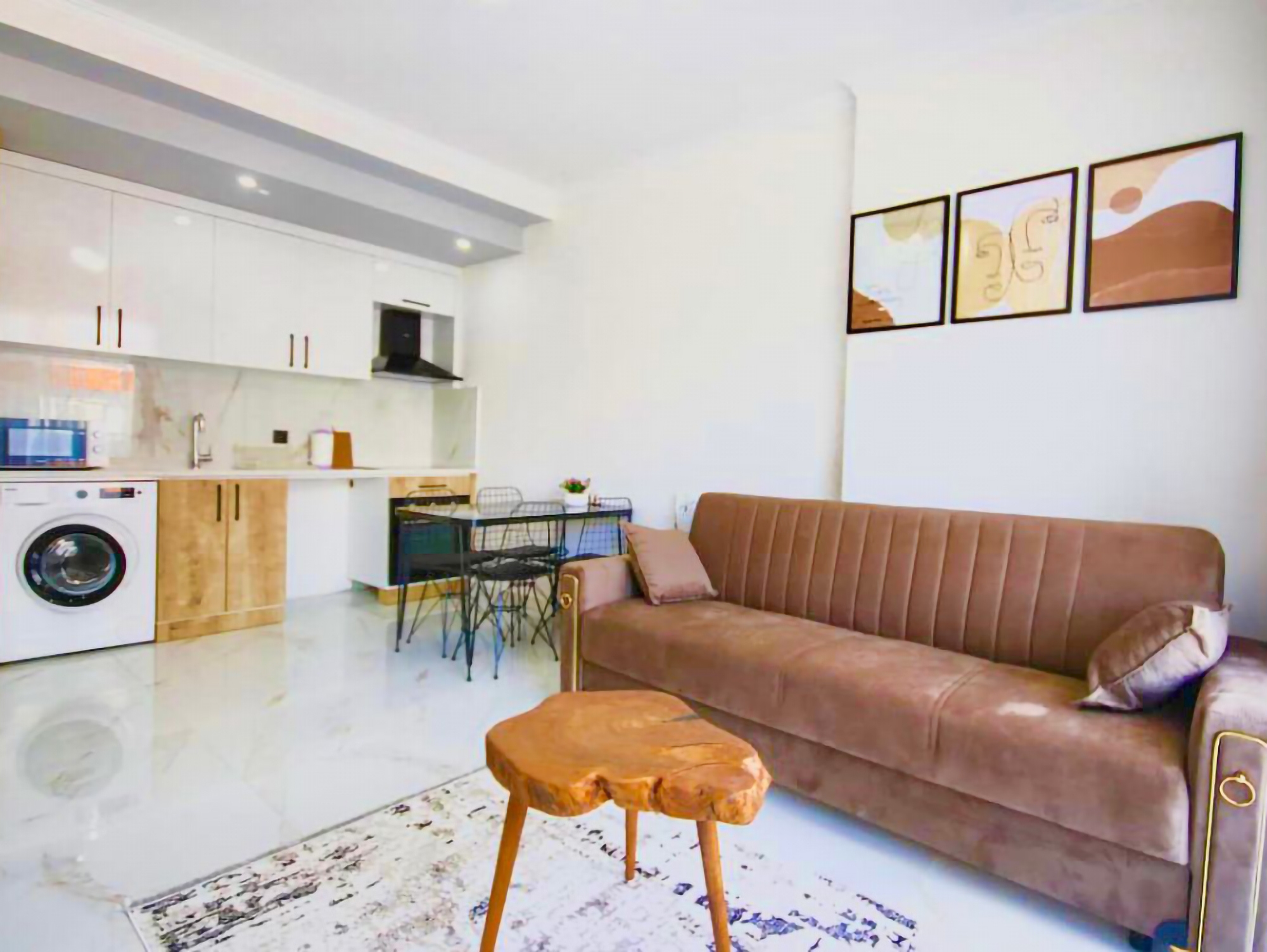Luxuriöses 1+1 Apartment mit Bergblick, Alanya - Avsallar
