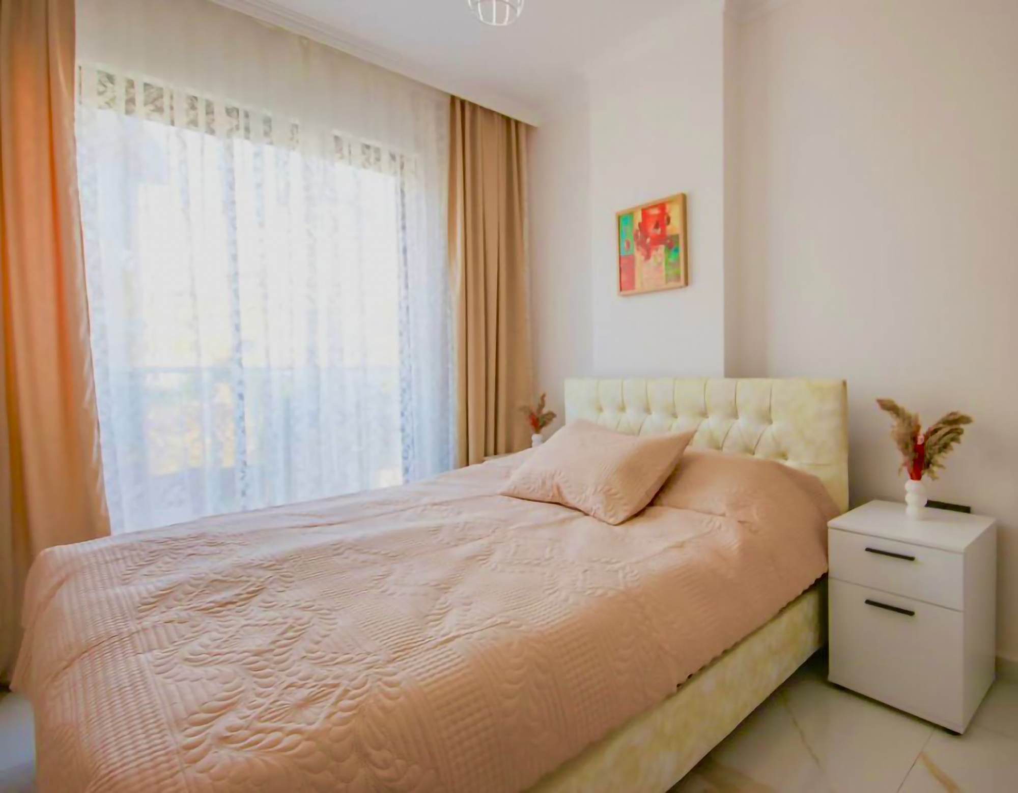 Luxuriöses 1+1 Apartment mit Bergblick, Alanya - Avsallar