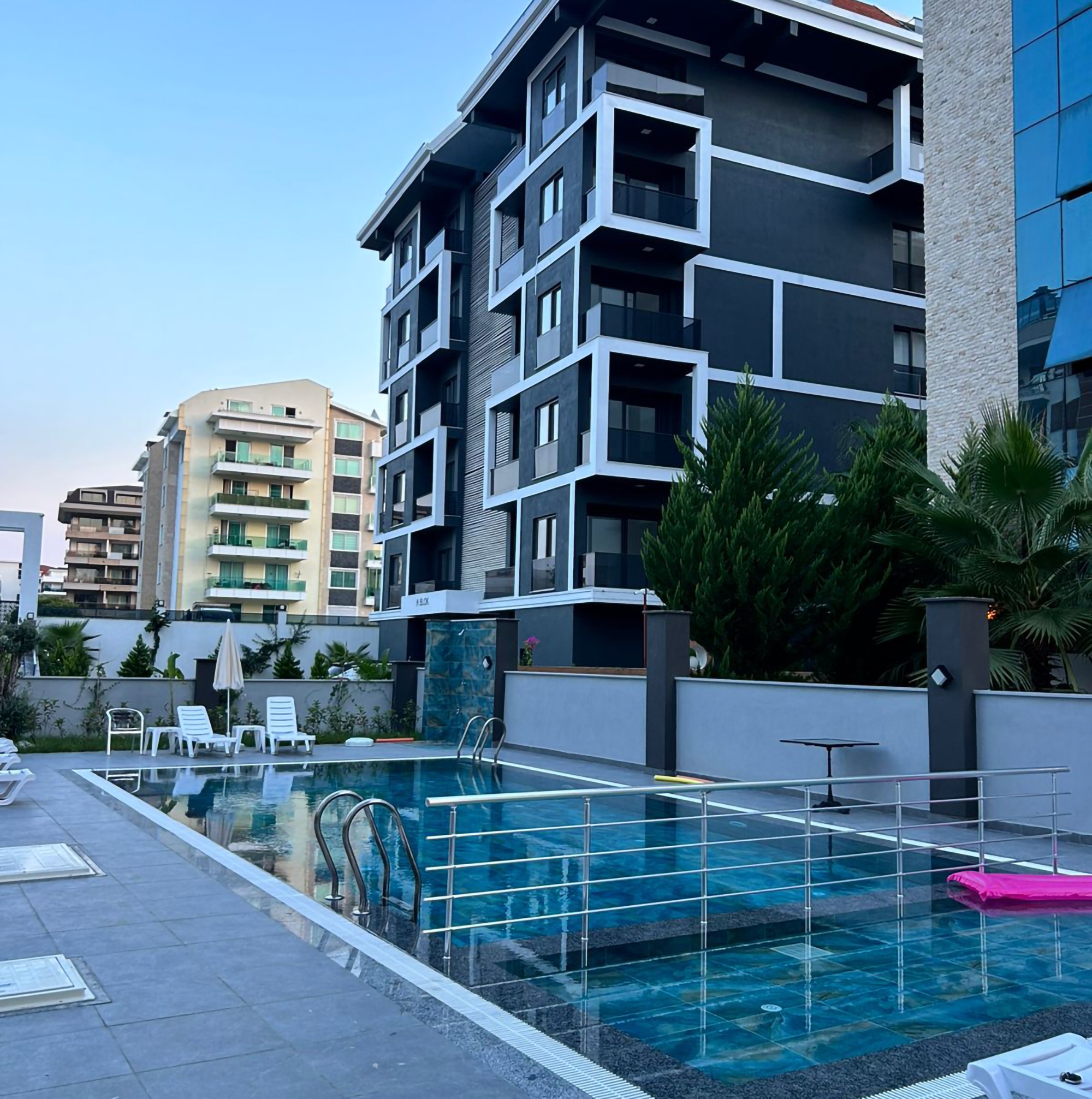 Meerblick 1+1 Wohnung in Kestel, Alanya