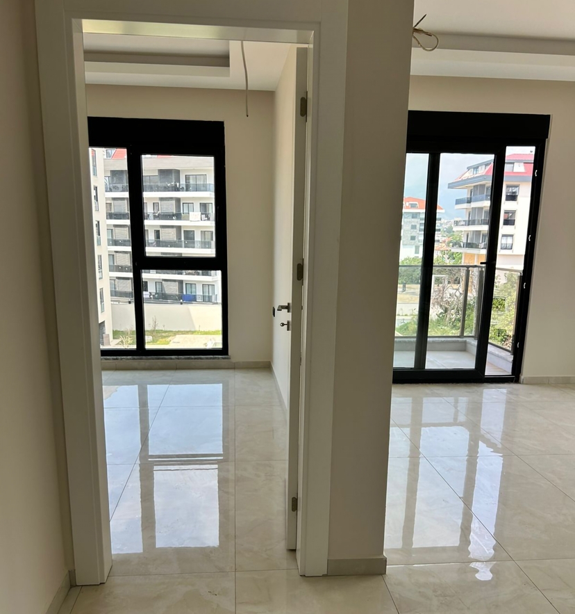 Meerblick 1+1 Wohnung in Kestel, Alanya