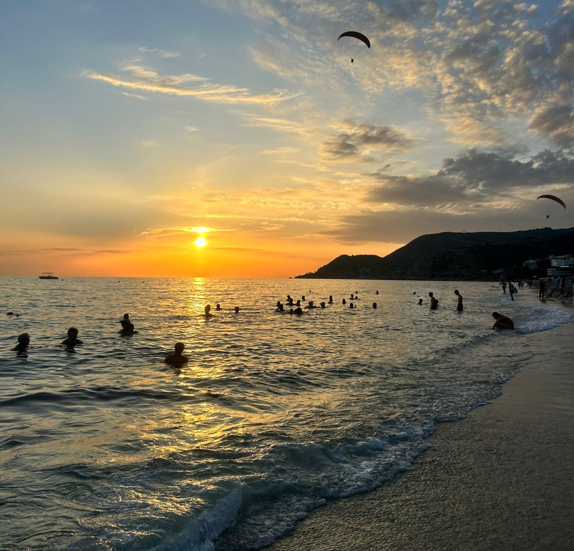 Meerblick 1+1 Wohnung in Kestel, Alanya