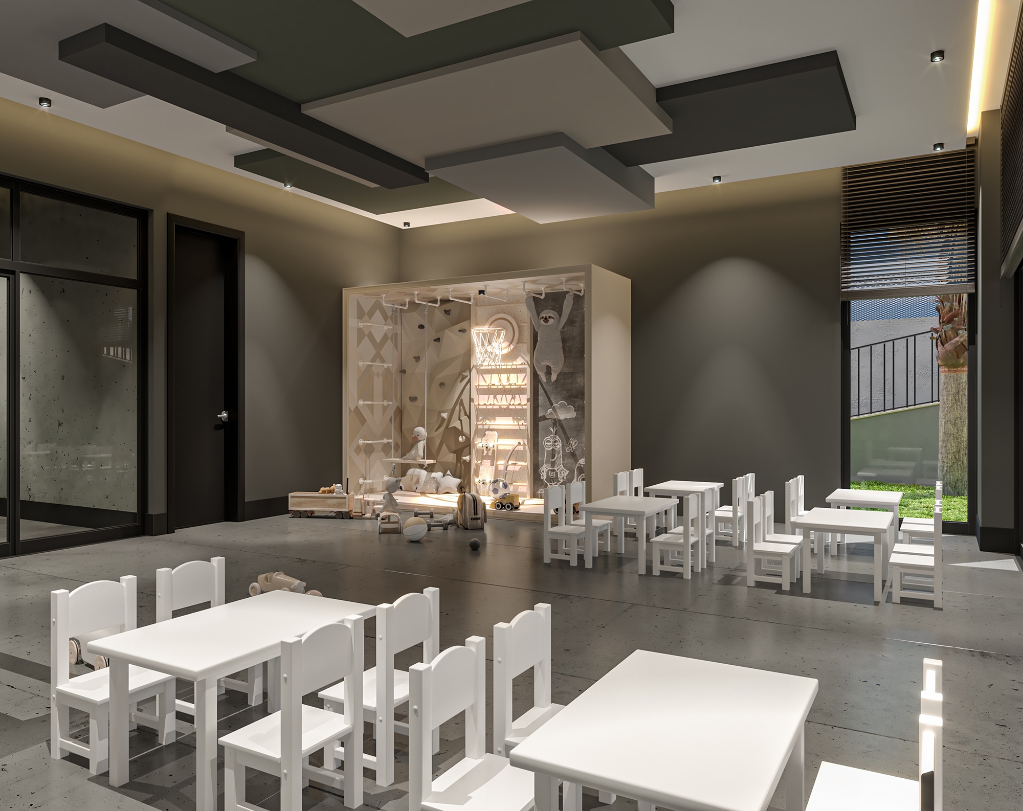 Luxuriöses 1+1 Apartment mit Bergblick, Alanya - Avsallar