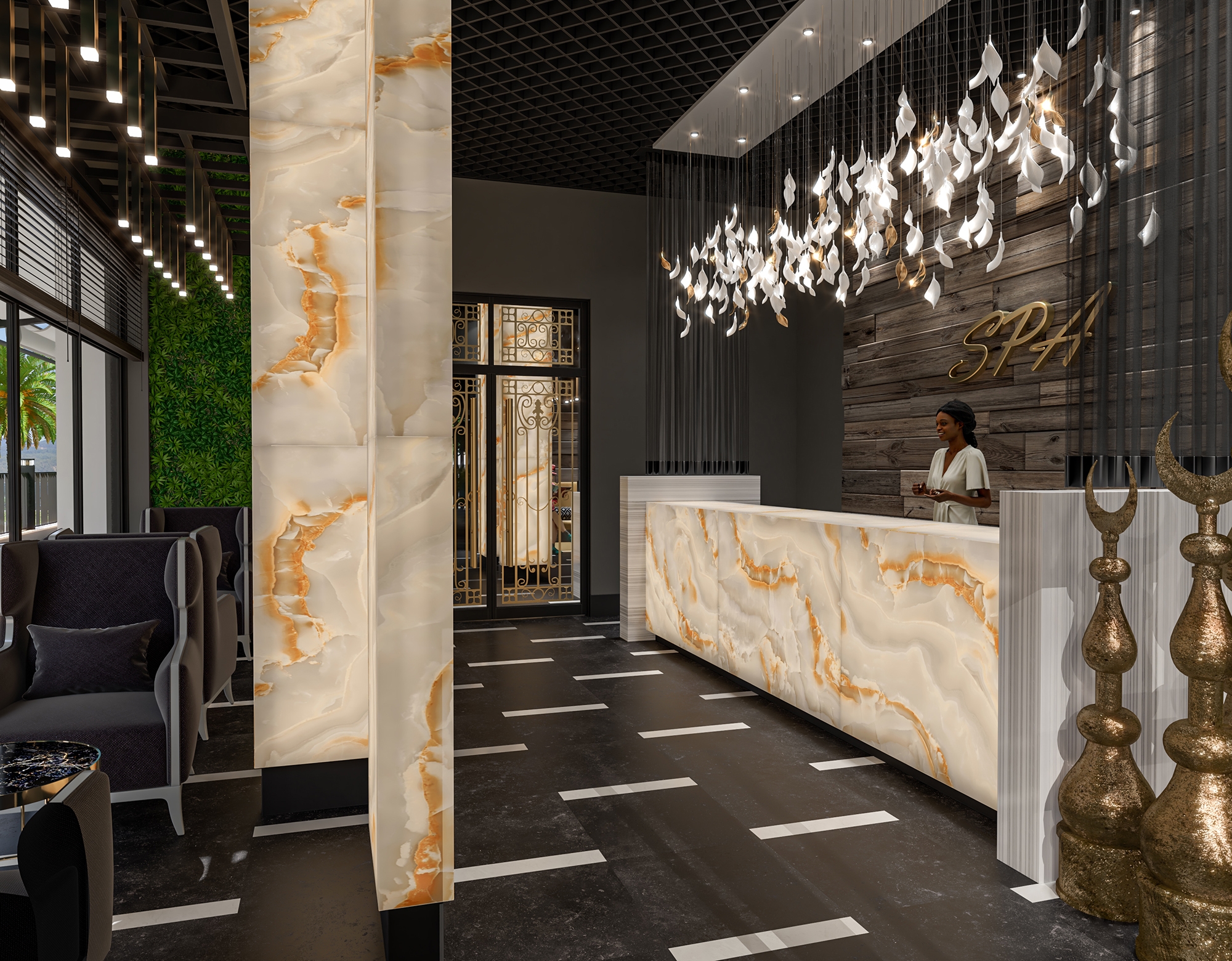 Luxuriöses 1+1 Apartment mit Bergblick, Alanya - Avsallar