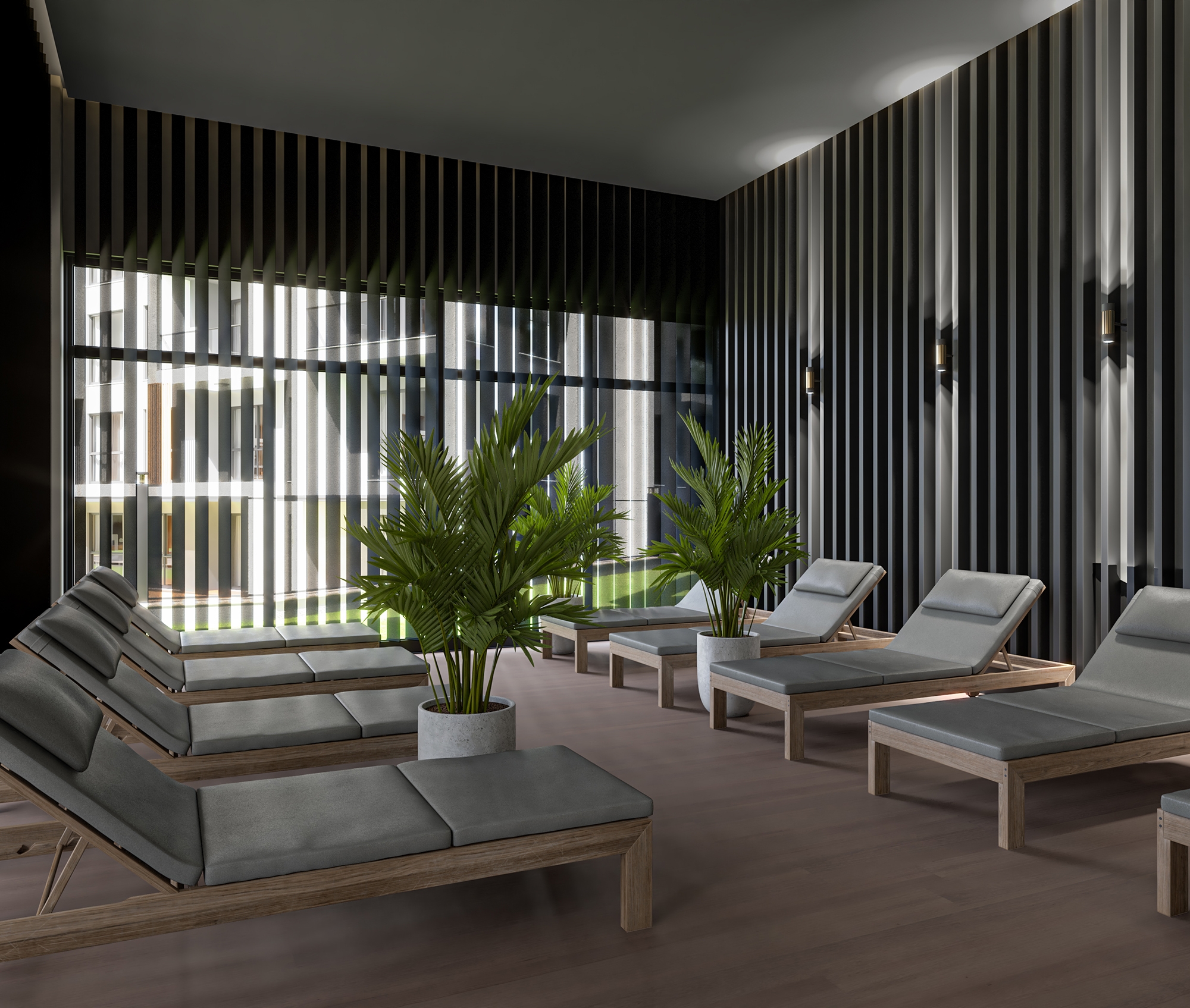 Luxuriöses 1+1 Apartment mit Bergblick, Alanya - Avsallar