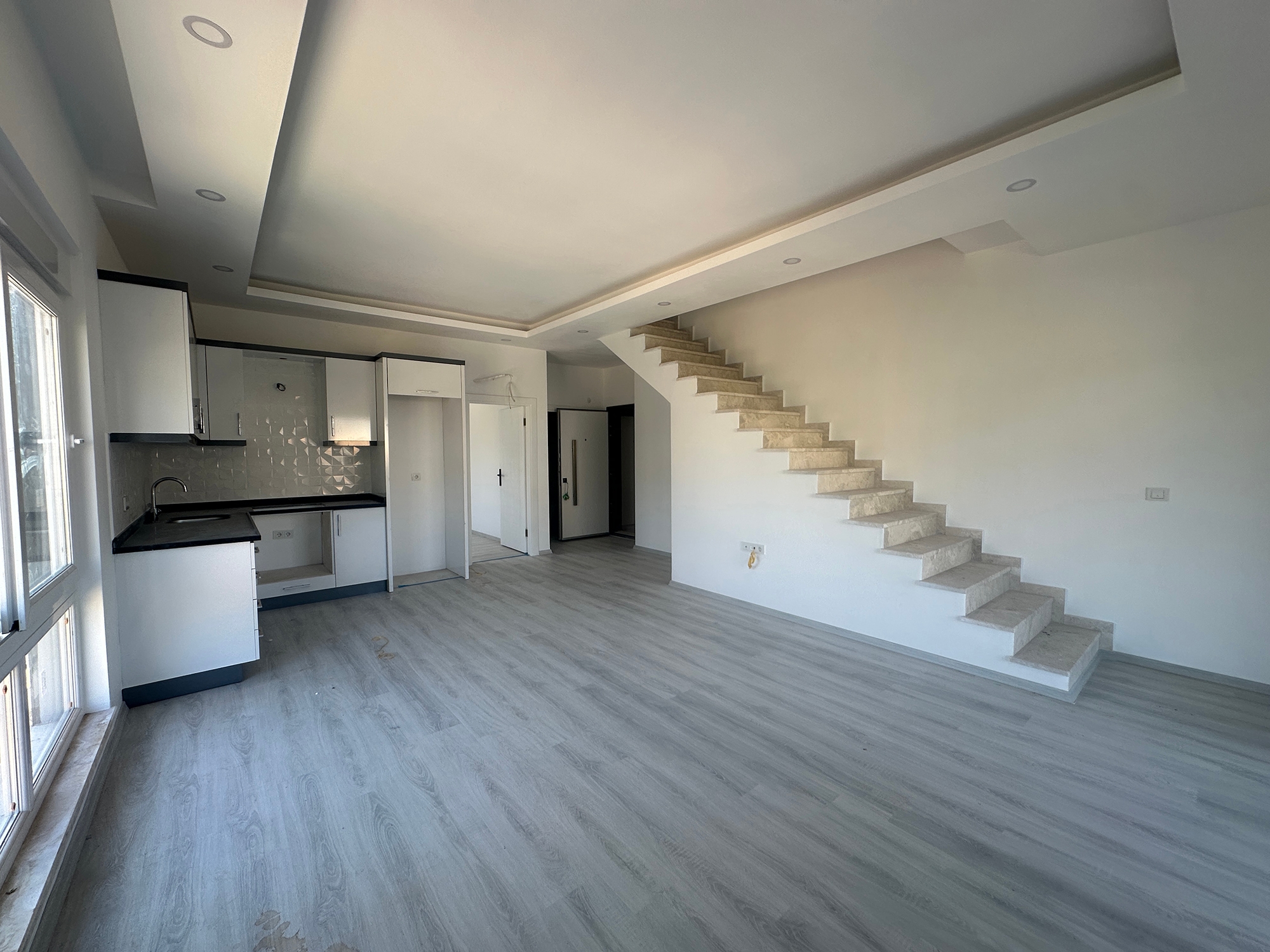 Romslig 3+1 Penthouse med Fjellutsikt, Alanya - Oba