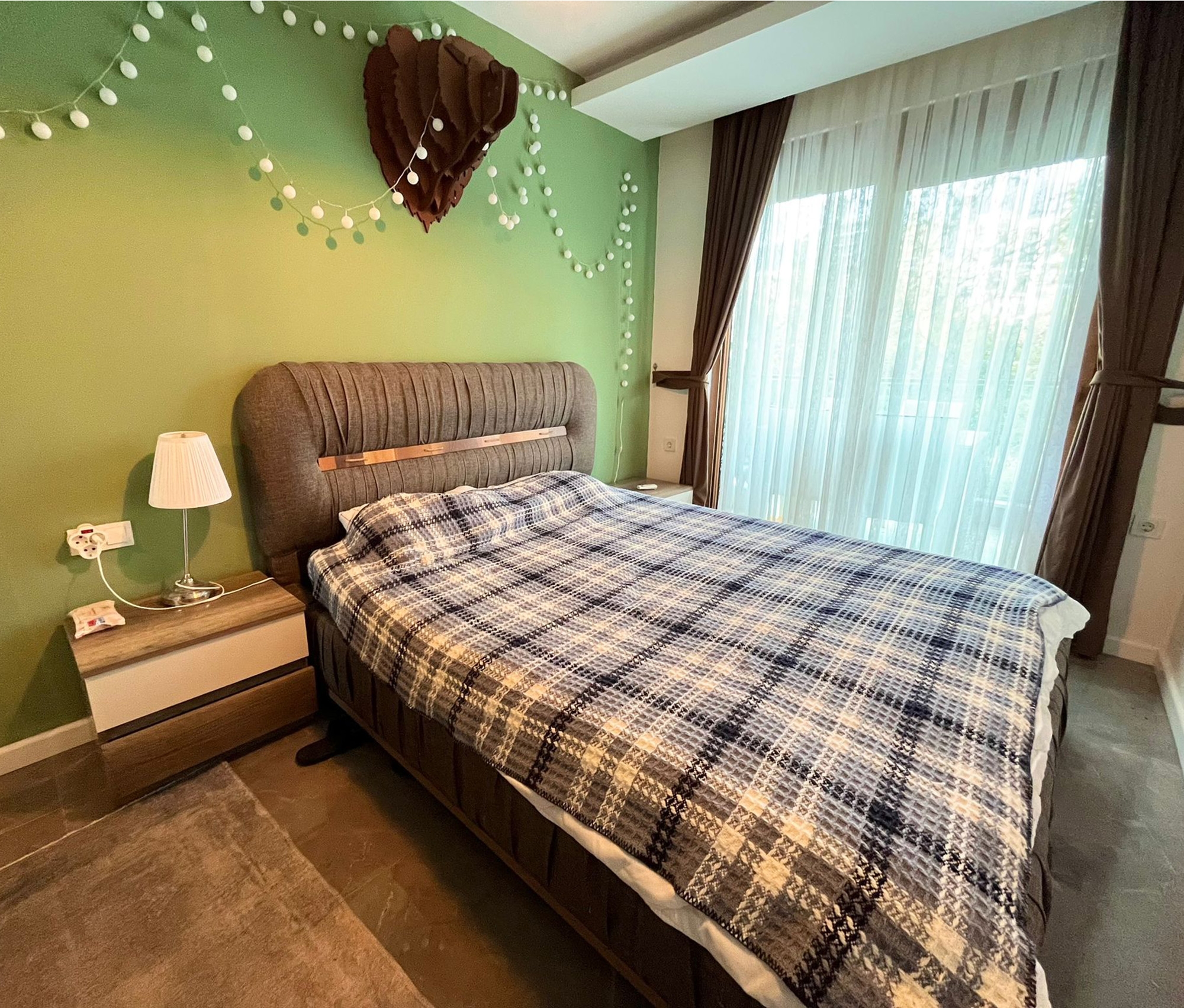 Gemütliche Bergblick 1+1 Wohnung in Mahmutlar