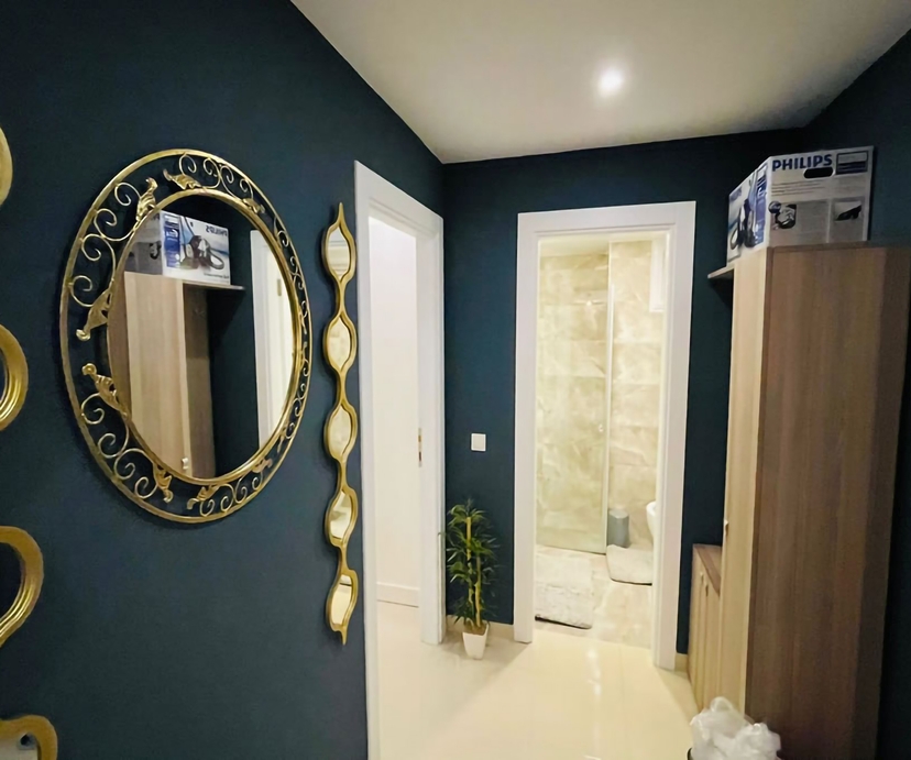 Luxuriöses 1+1 Apartment mit Bergblick, Alanya