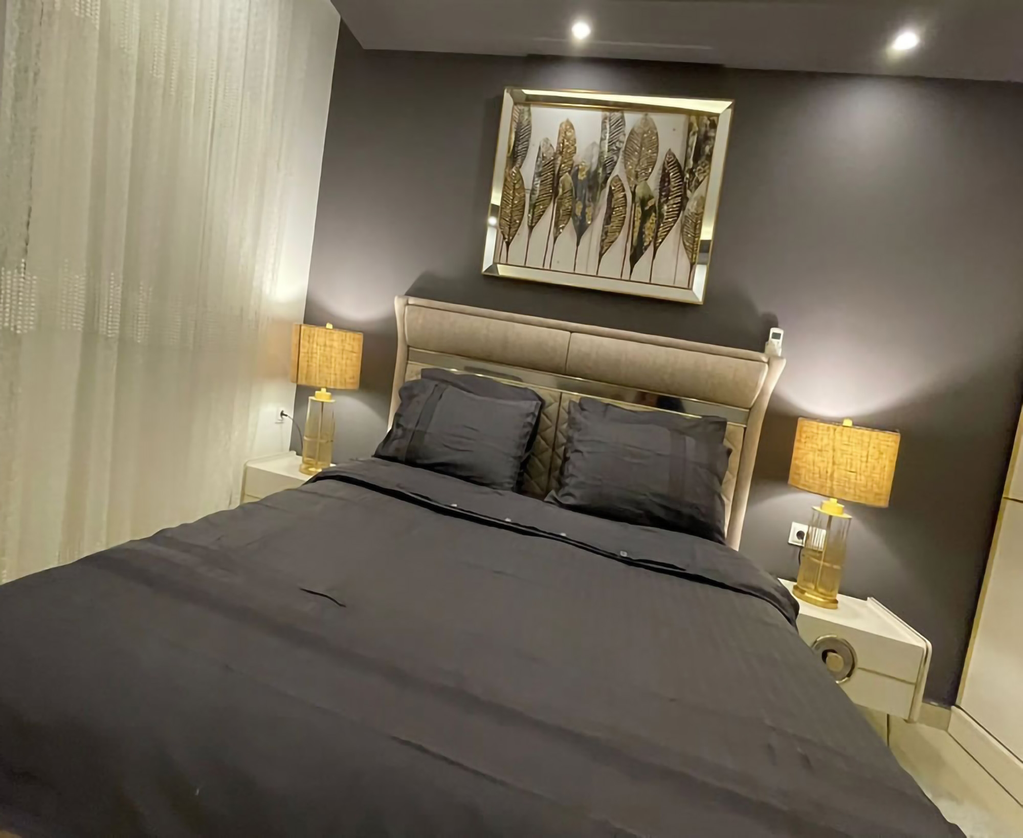 Luxuriöses 1+1 Apartment mit Bergblick, Alanya