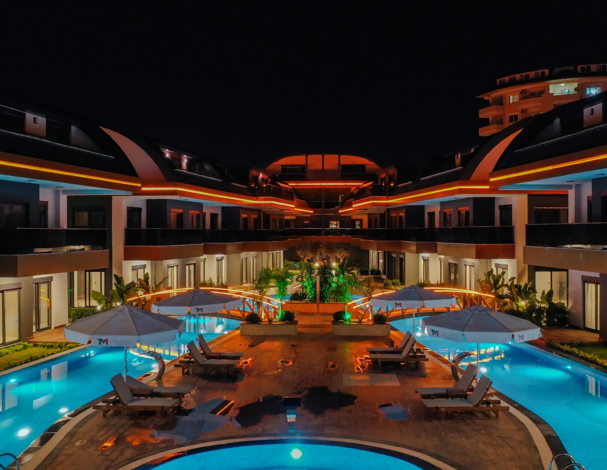 Luxurious 2+1 Penthouse with Mountain View in Avsallar, Alanya