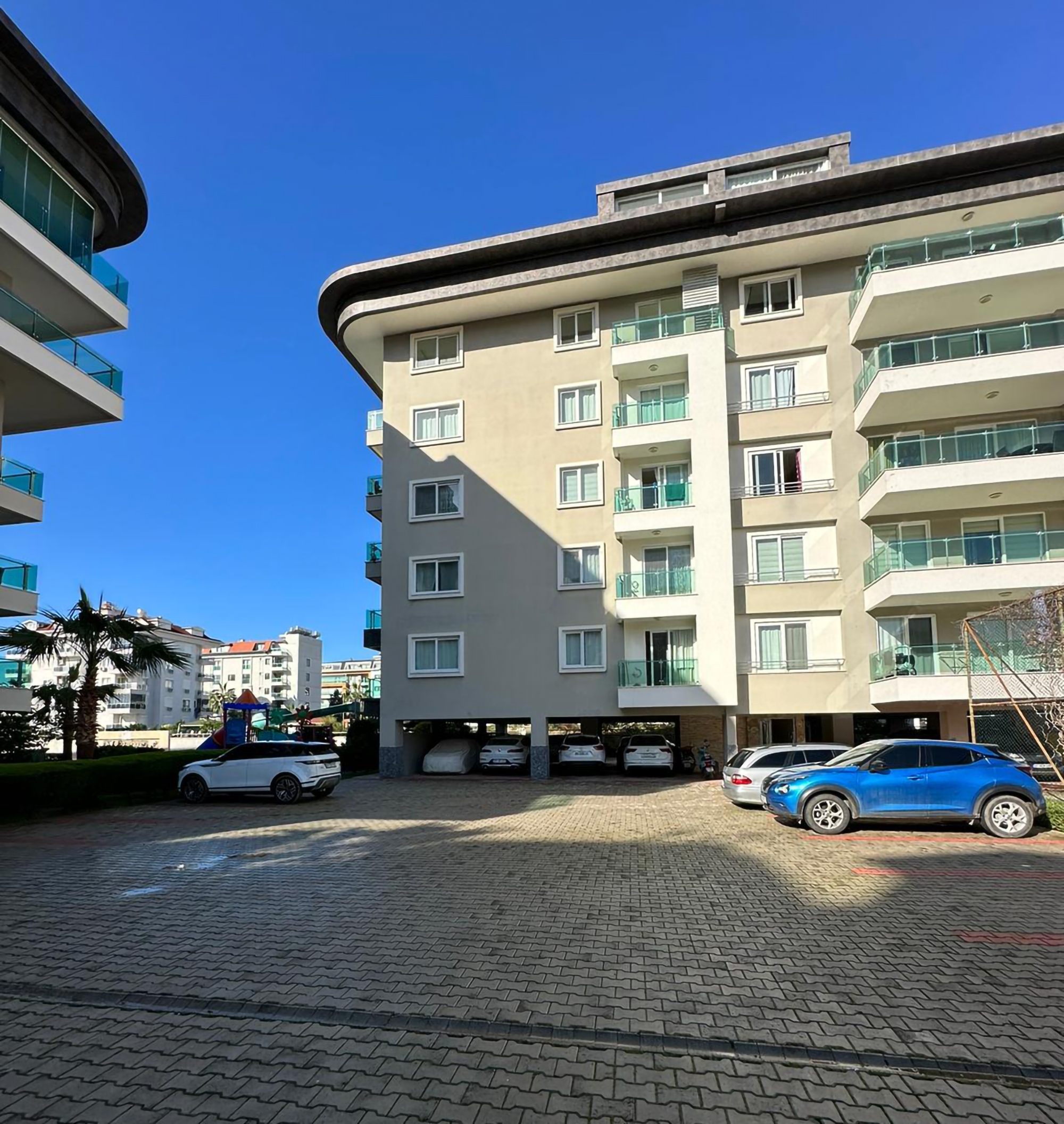 Ylellinen 1+1 Huoneisto meri- ja vuorinäköalalla, Alanya-Kestel