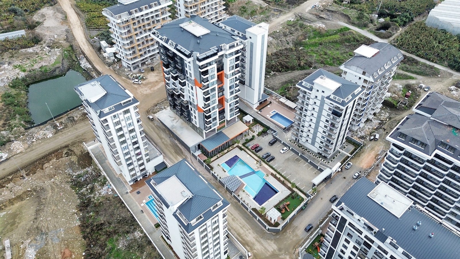 Luxurious 2+1 Apartment with Mountain View, Alanya - Mahmutlar