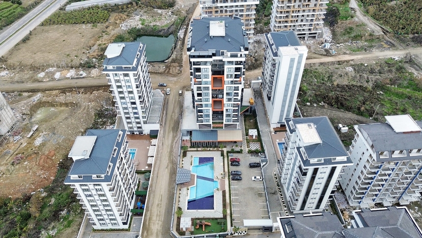 Luxurious 2+1 Apartment with Mountain View, Alanya - Mahmutlar