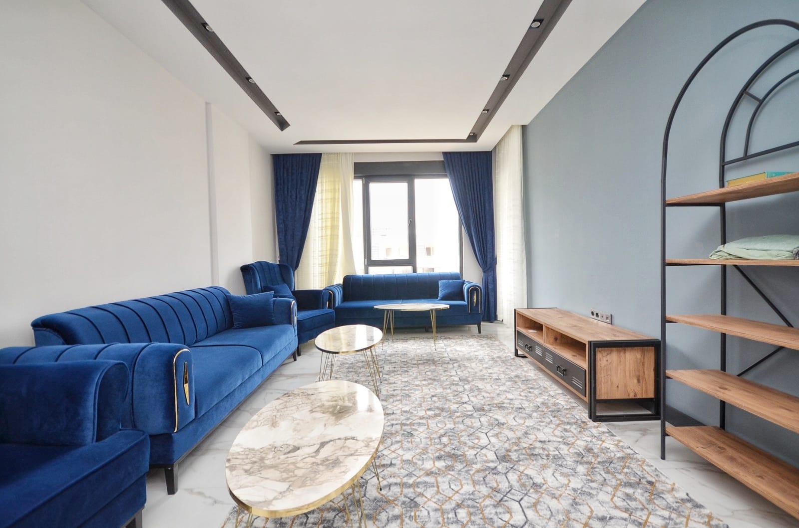 Luxurious 2+1 Apartment with Mountain View, Alanya - Mahmutlar