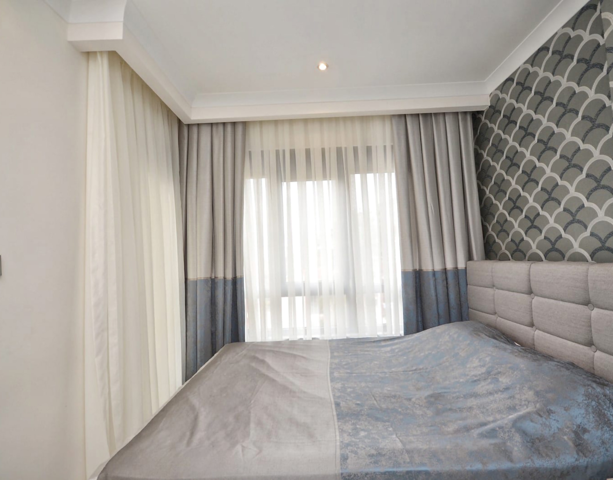 Luxury 1+1 Apartment with Mountain View in Mahmutlar, Alanya