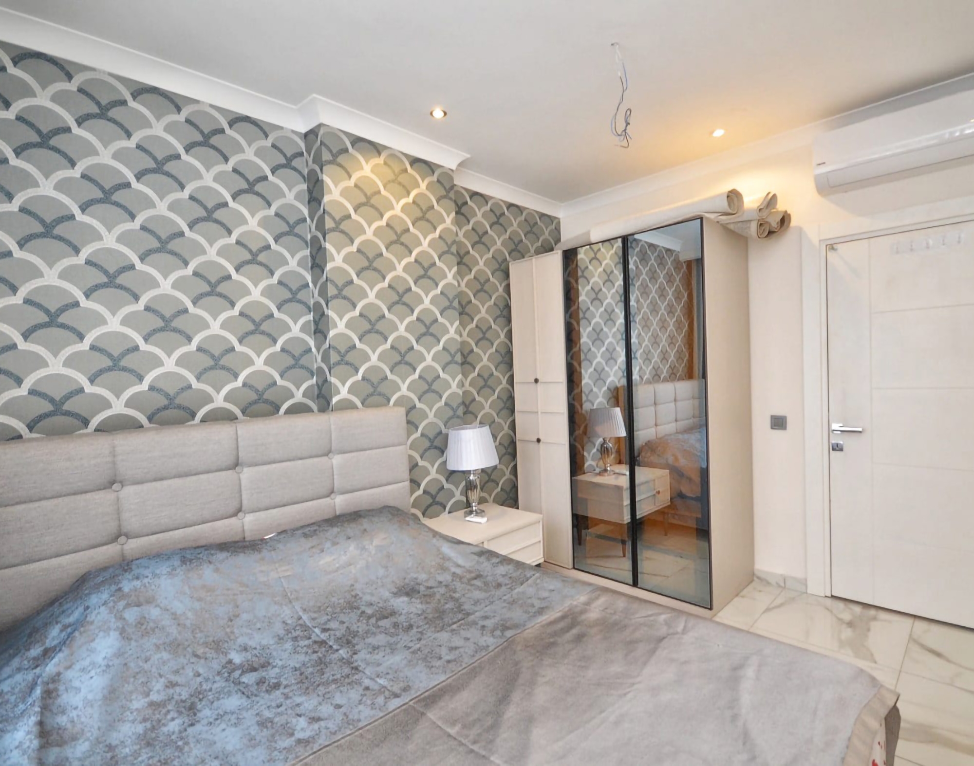 Luxury 1+1 Apartment with Mountain View in Mahmutlar, Alanya