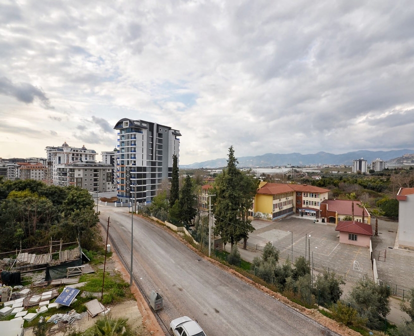 Luxury 1+1 Apartment with Mountain View in Mahmutlar, Alanya