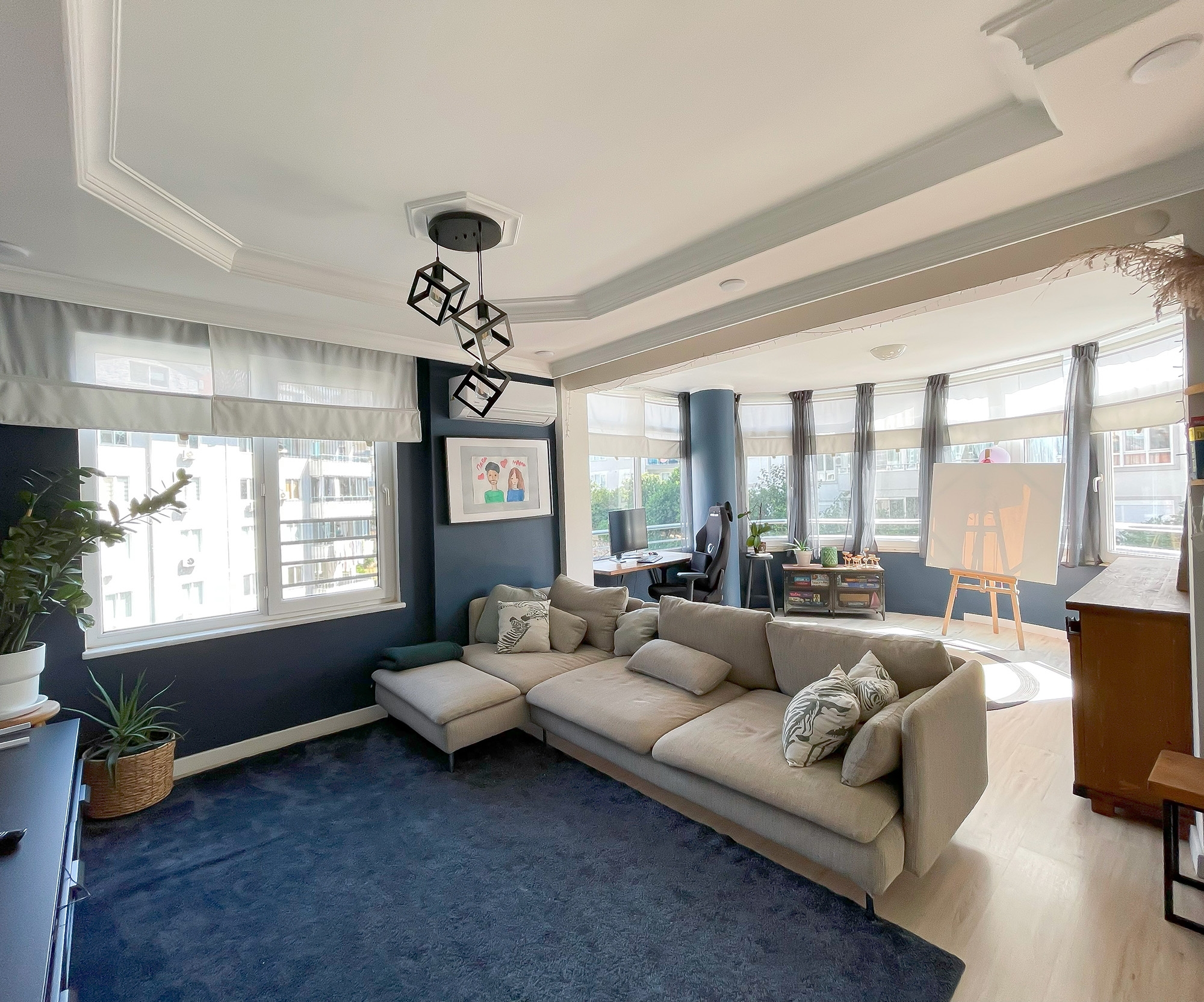 Mountain View 2+1 Apartment in Tosmur, Alanya
