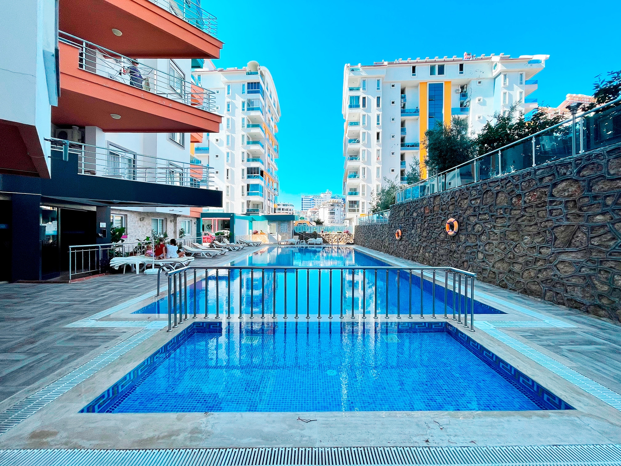 Luxuriöses 2+1 Apartment mit Bergblick in Tosmur, Alanya