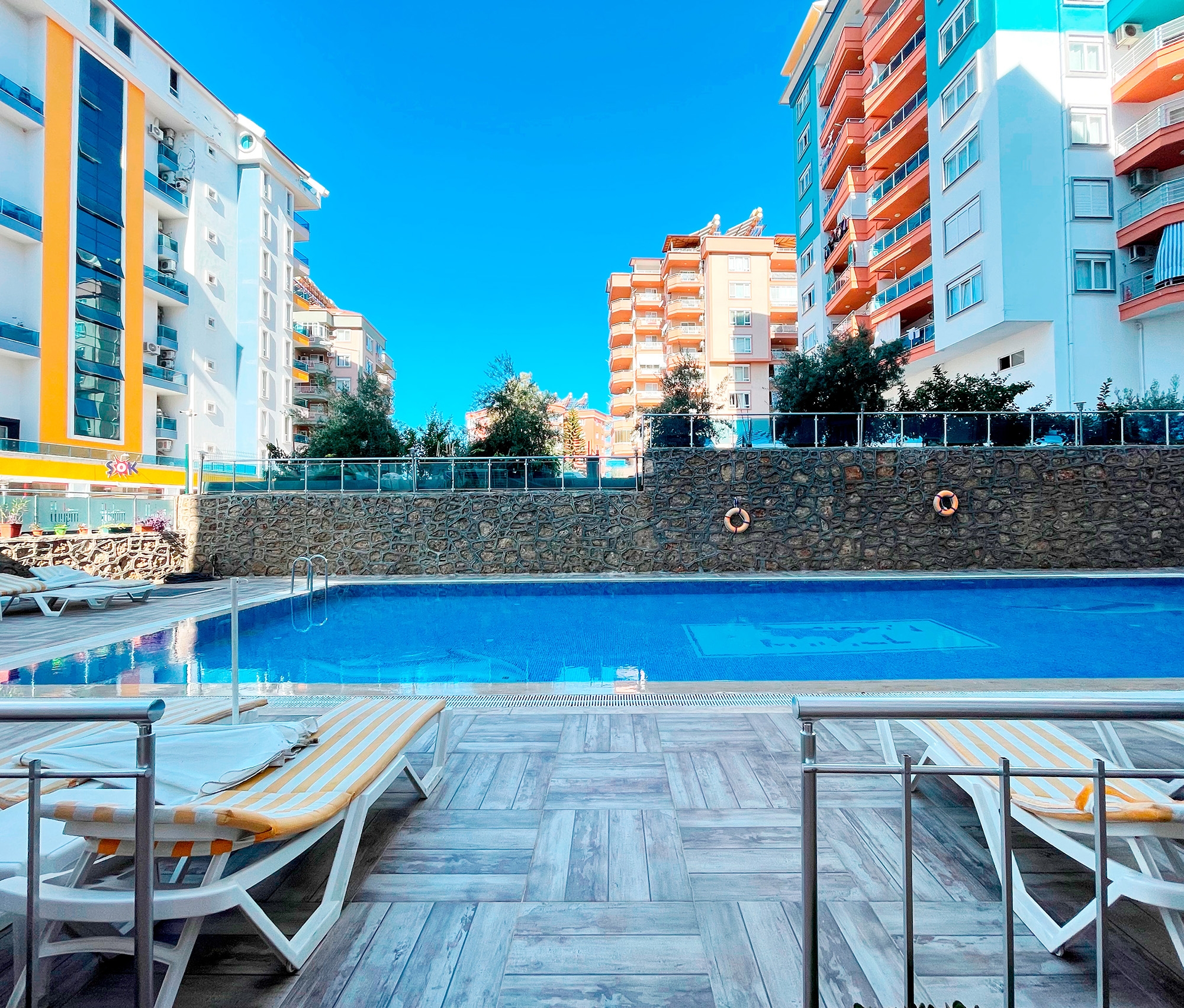 Luxuriöses 2+1 Apartment mit Bergblick in Tosmur, Alanya