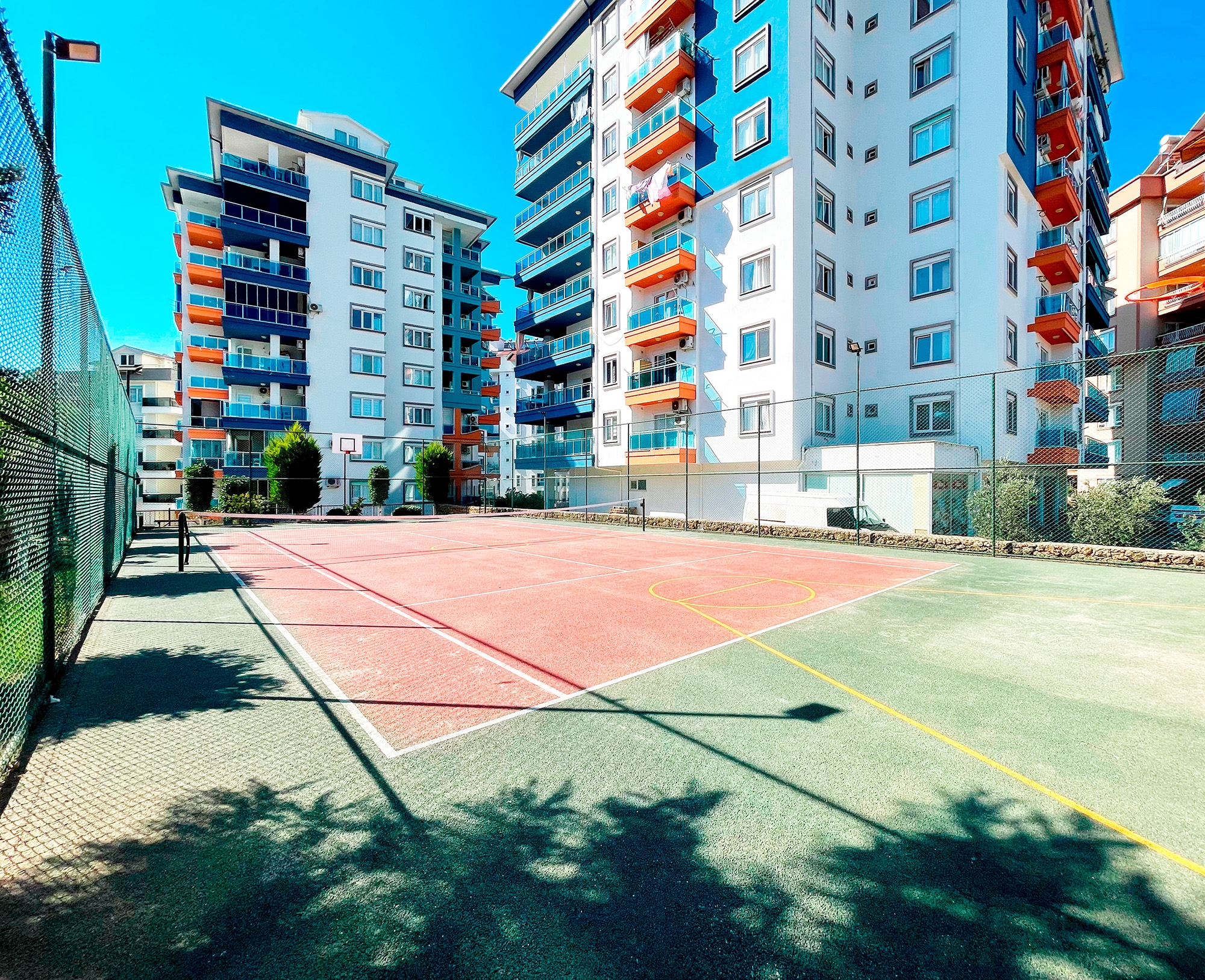 Luxuriöses 2+1 Apartment mit Bergblick in Tosmur, Alanya