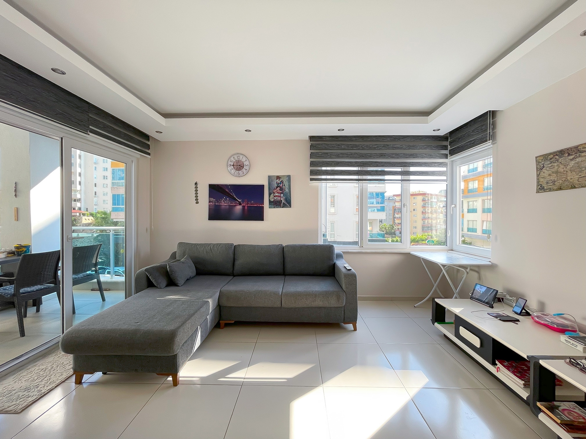Luxuriöses 2+1 Apartment mit Bergblick in Tosmur, Alanya