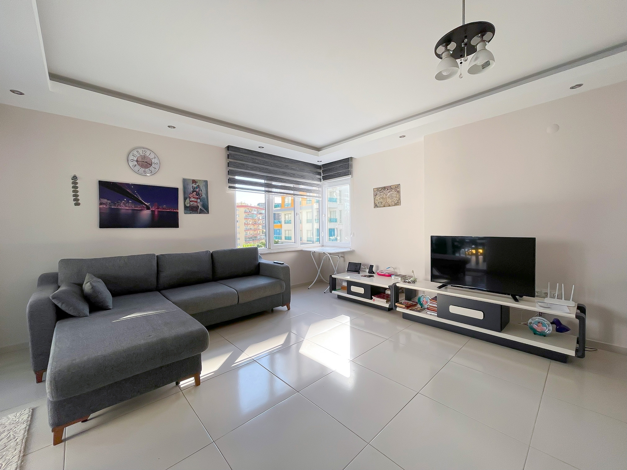 Luxuriöses 2+1 Apartment mit Bergblick in Tosmur, Alanya