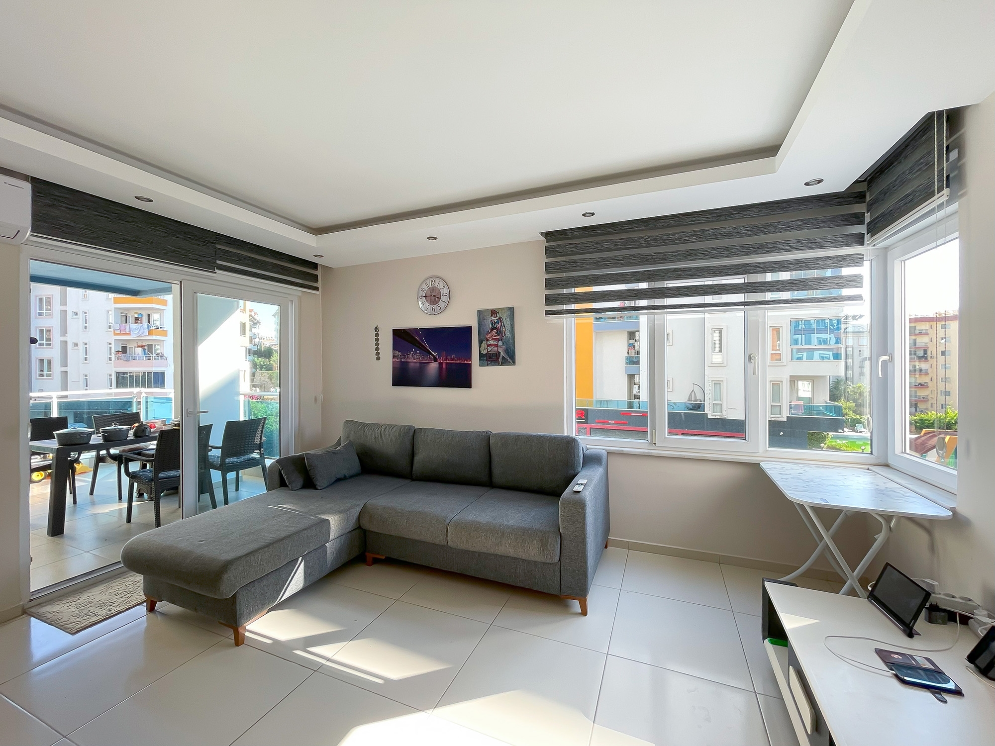 Luxuriöses 2+1 Apartment mit Bergblick in Tosmur, Alanya