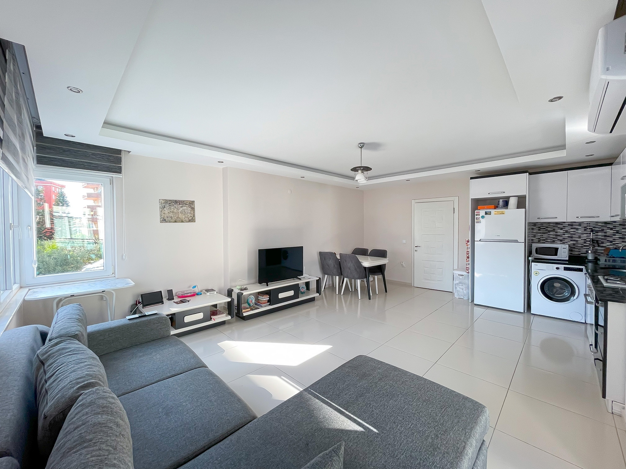 Luxuriöses 2+1 Apartment mit Bergblick in Tosmur, Alanya