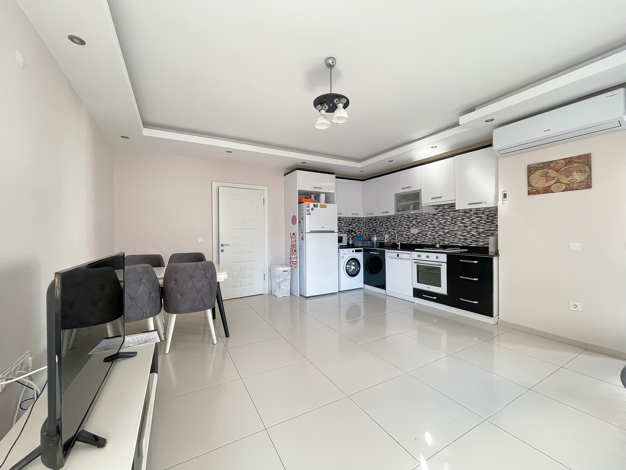 Luxuriöses 2+1 Apartment mit Bergblick in Tosmur, Alanya