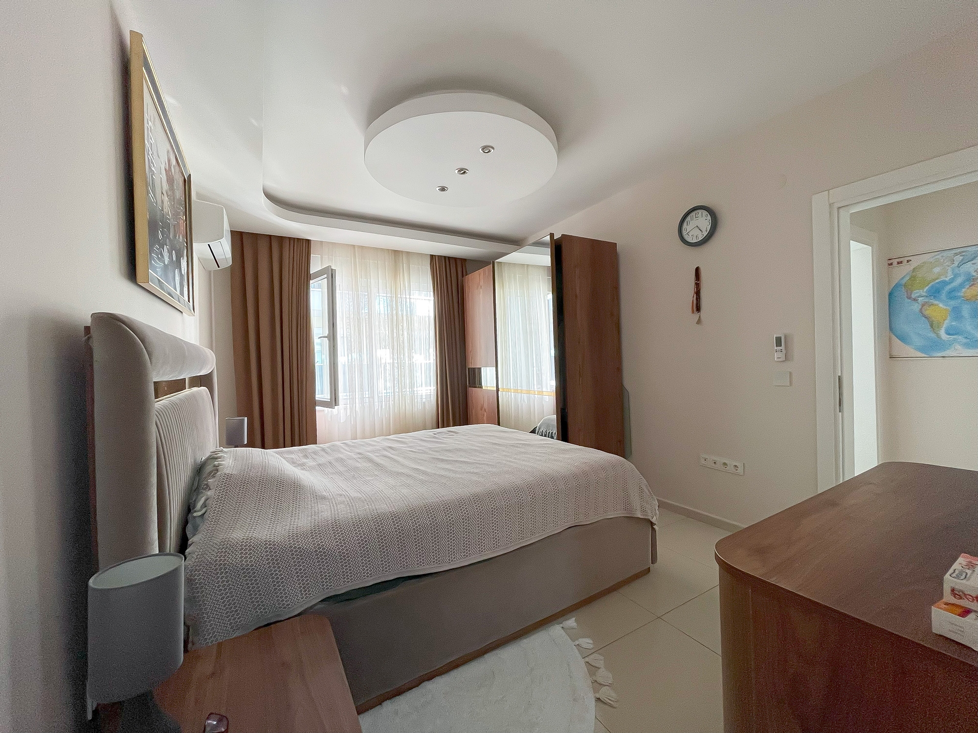 Luxuriöses 2+1 Apartment mit Bergblick in Tosmur, Alanya