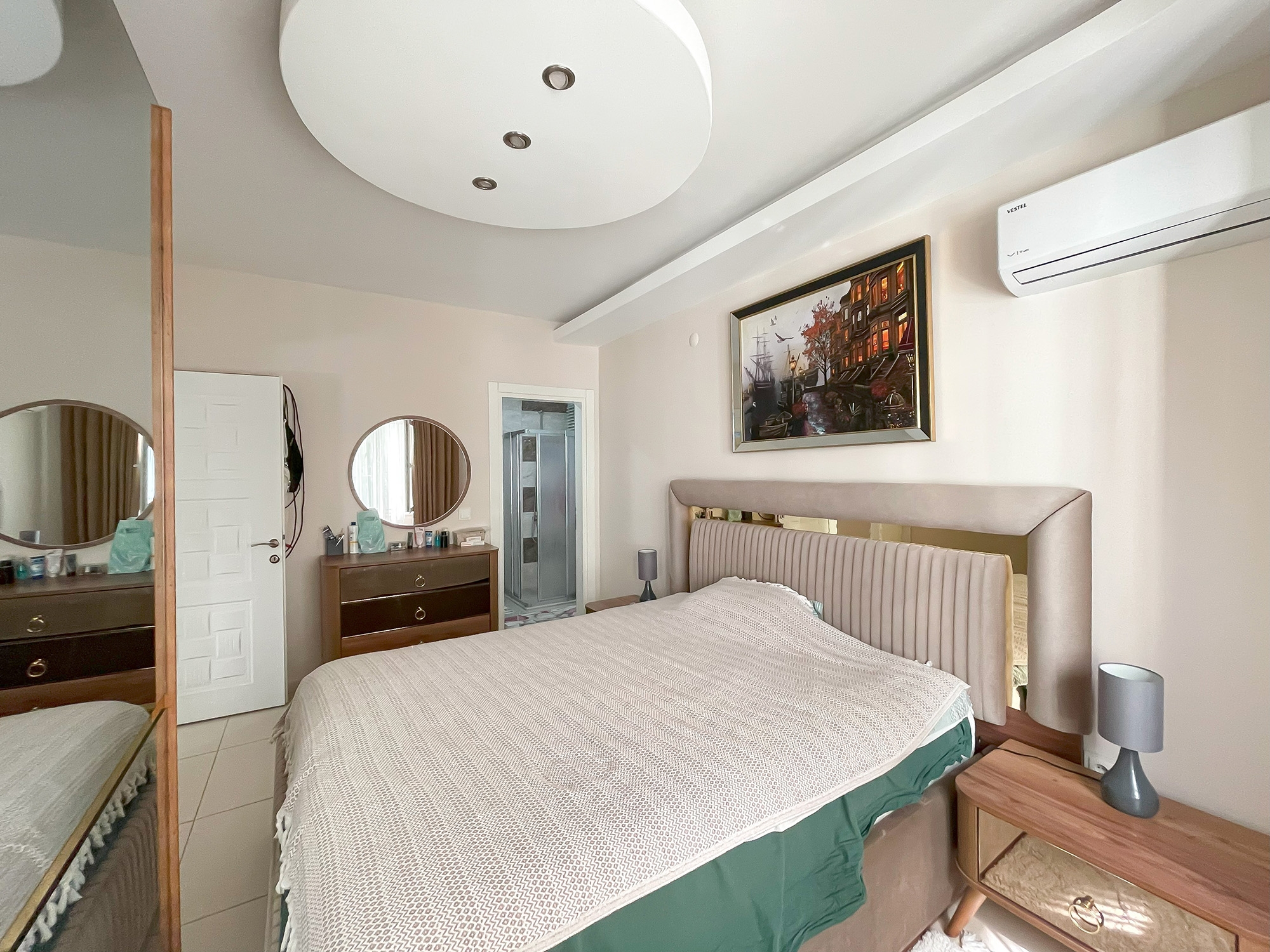 Luxuriöses 2+1 Apartment mit Bergblick in Tosmur, Alanya