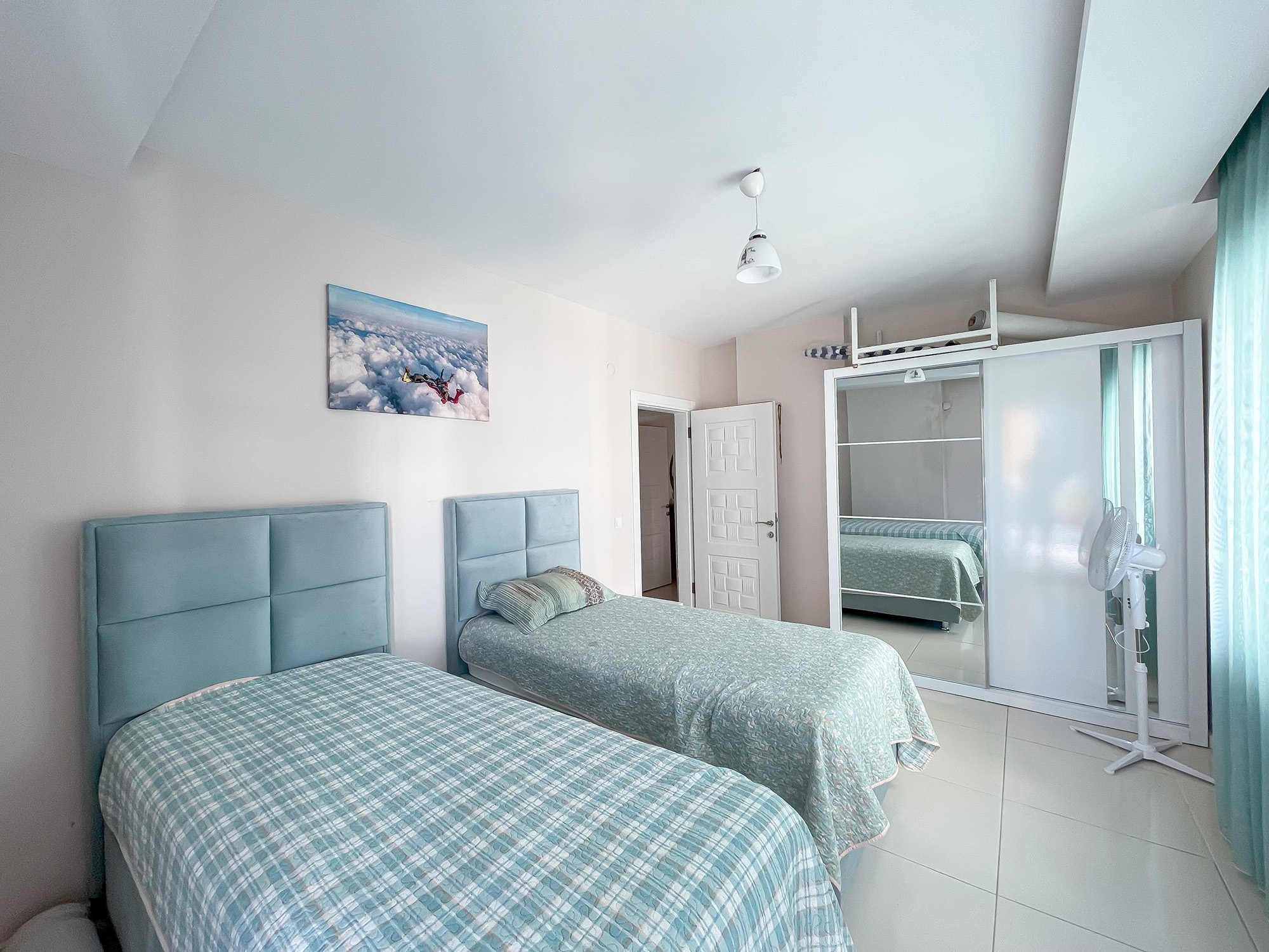 Luxuriöses 2+1 Apartment mit Bergblick in Tosmur, Alanya