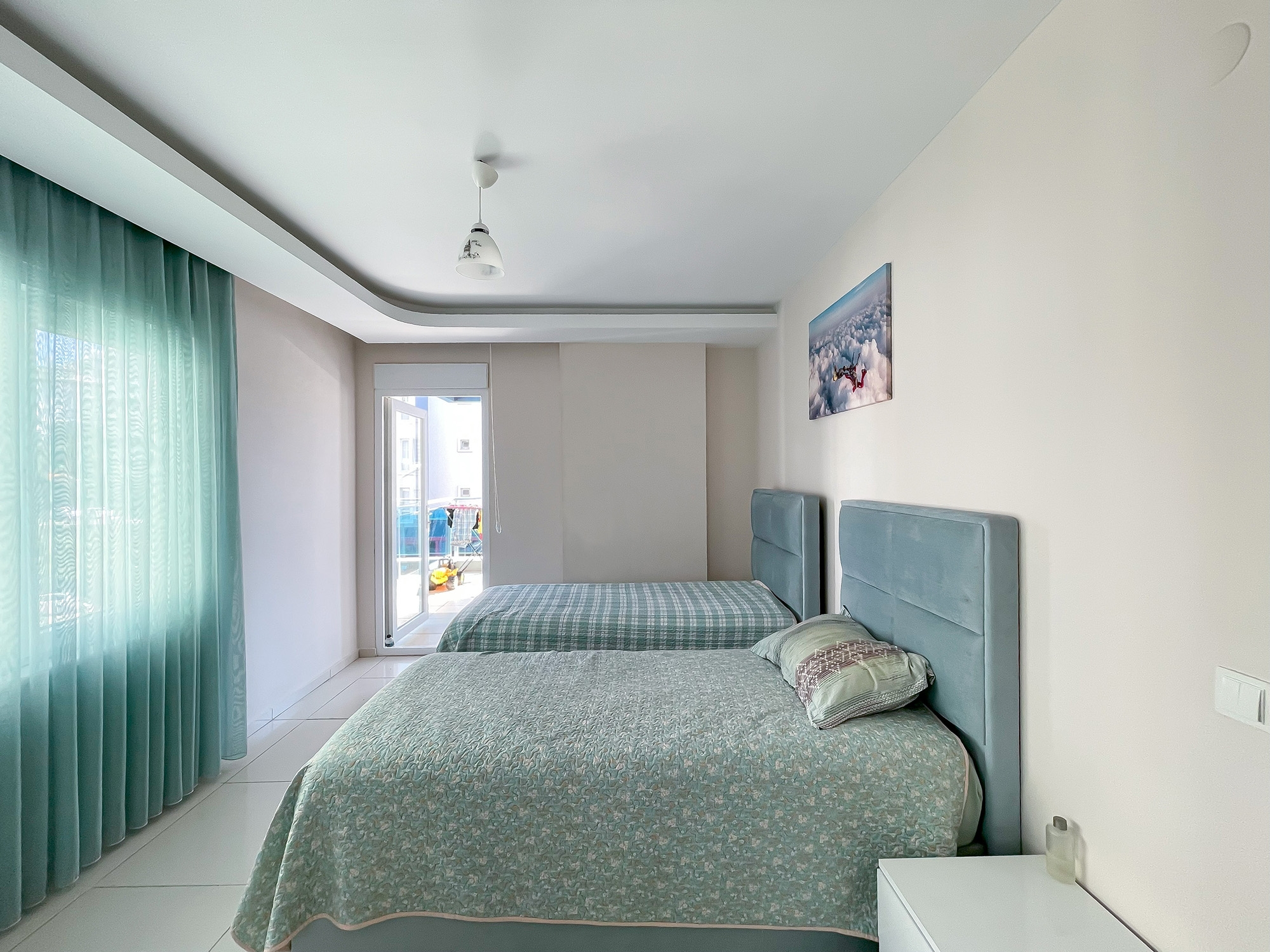 Luxuriöses 2+1 Apartment mit Bergblick in Tosmur, Alanya