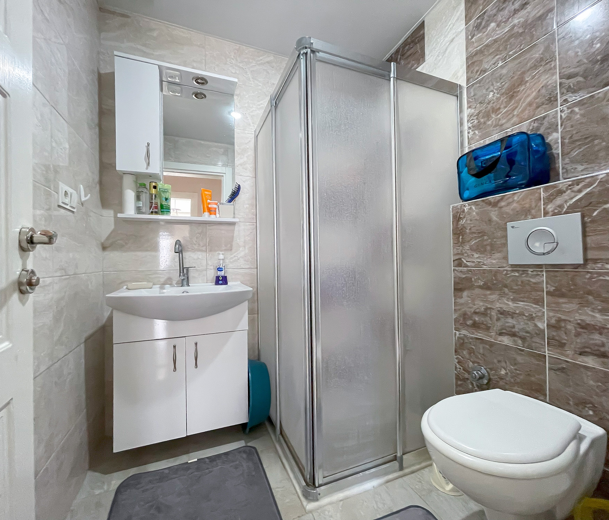 Luxuriöses 2+1 Apartment mit Bergblick in Tosmur, Alanya