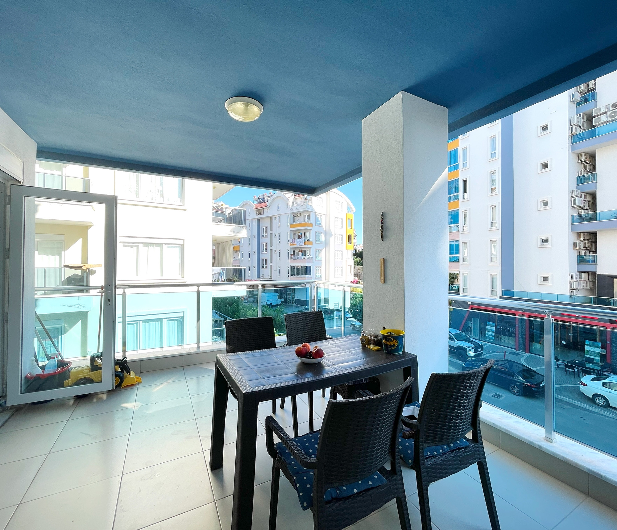 Luxuriöses 2+1 Apartment mit Bergblick in Tosmur, Alanya