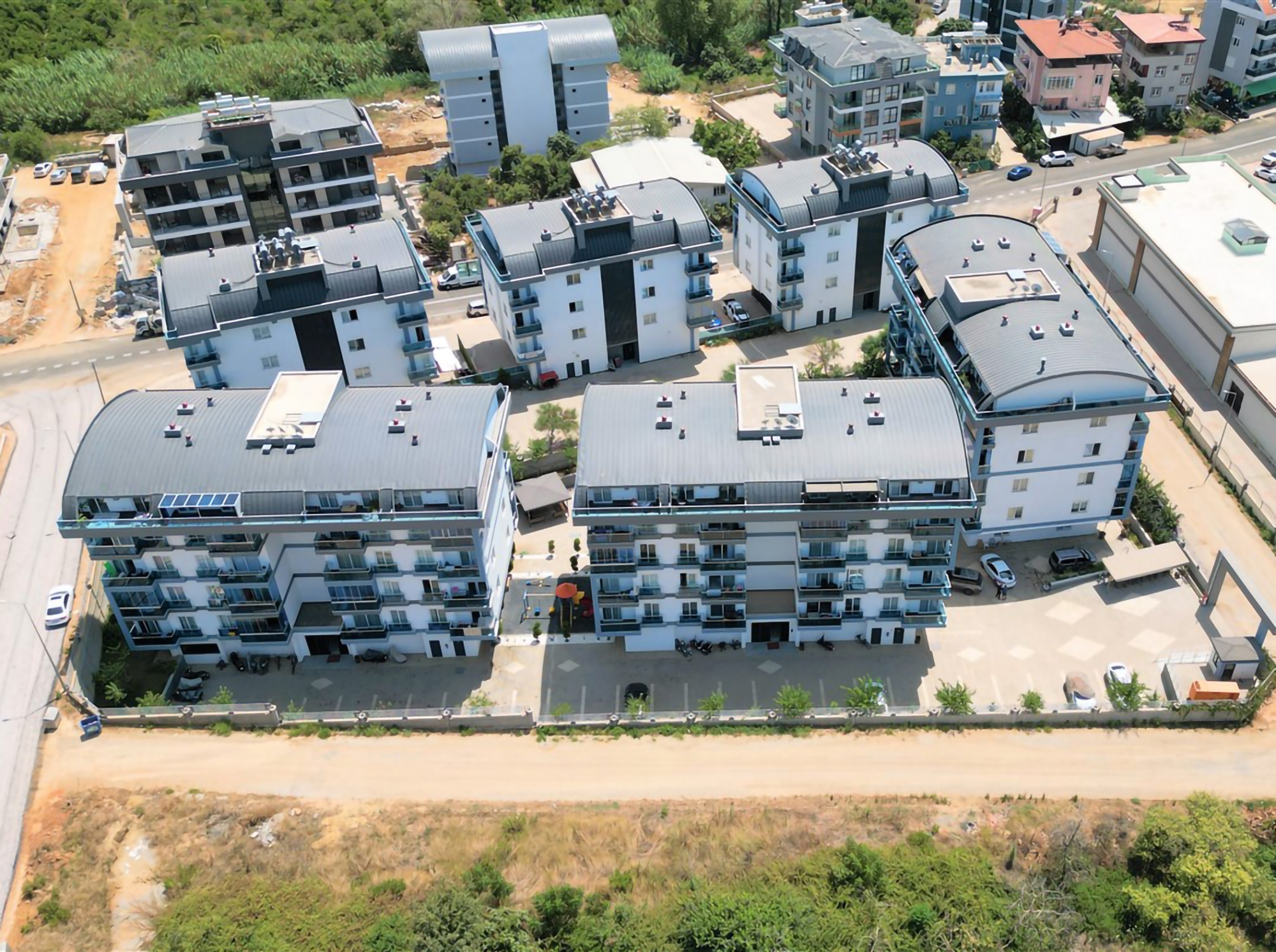Luxury 1+1 Apartment with Mountain View in Oba, Alanya