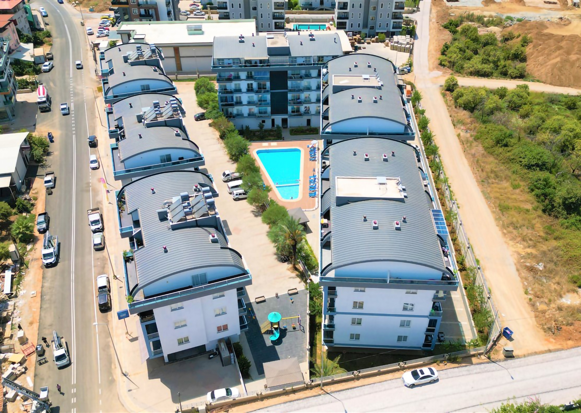 Luxury 1+1 Apartment with Mountain View in Oba, Alanya