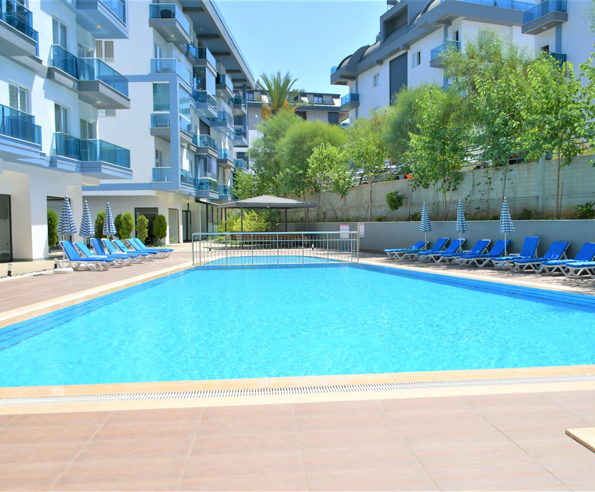Luxury 1+1 Apartment with Mountain View in Oba, Alanya