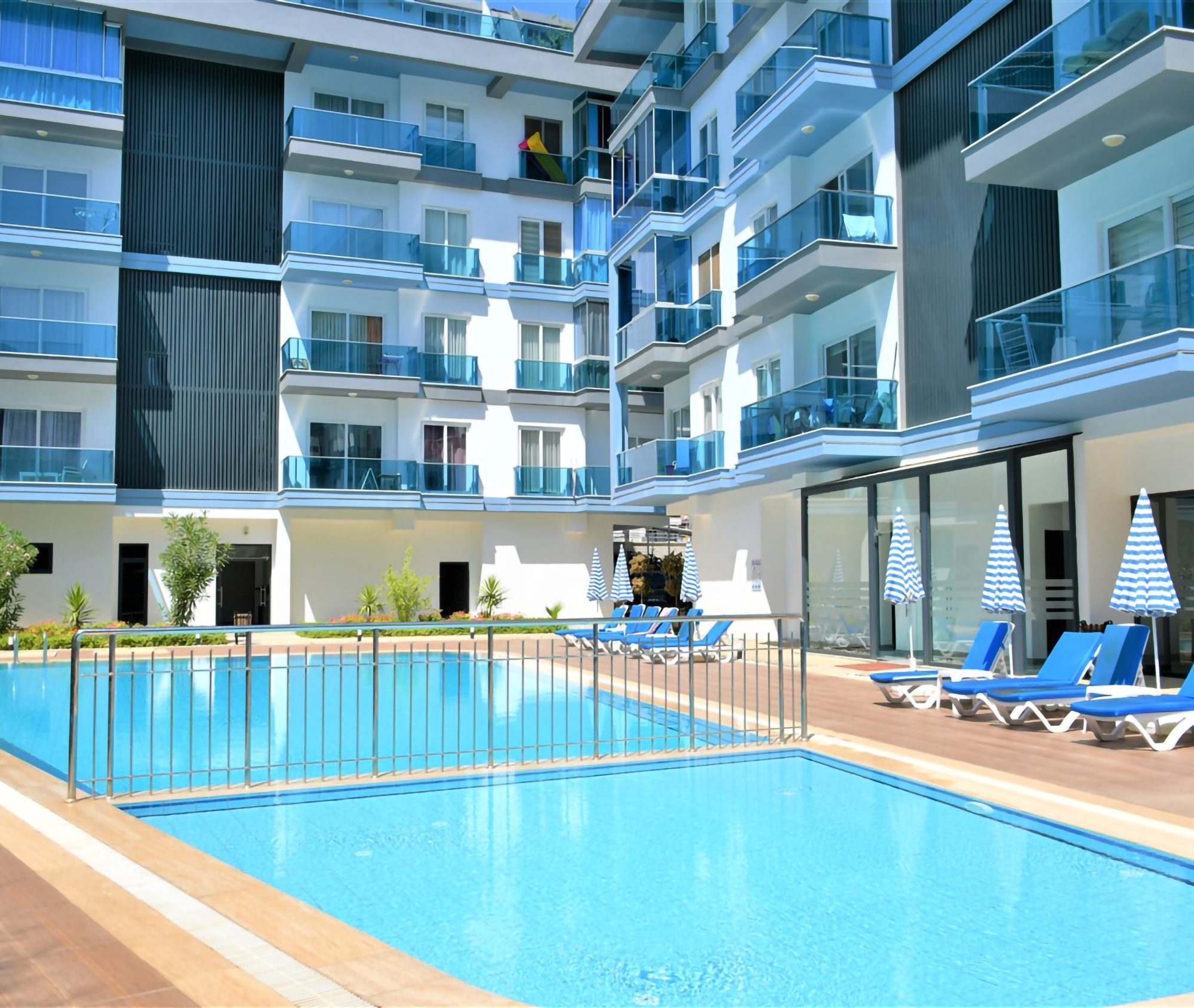 Luxury 1+1 Apartment with Mountain View in Oba, Alanya