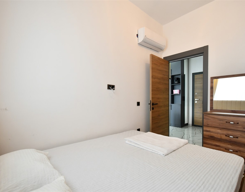 Luxury 1+1 Apartment with Mountain View in Oba, Alanya
